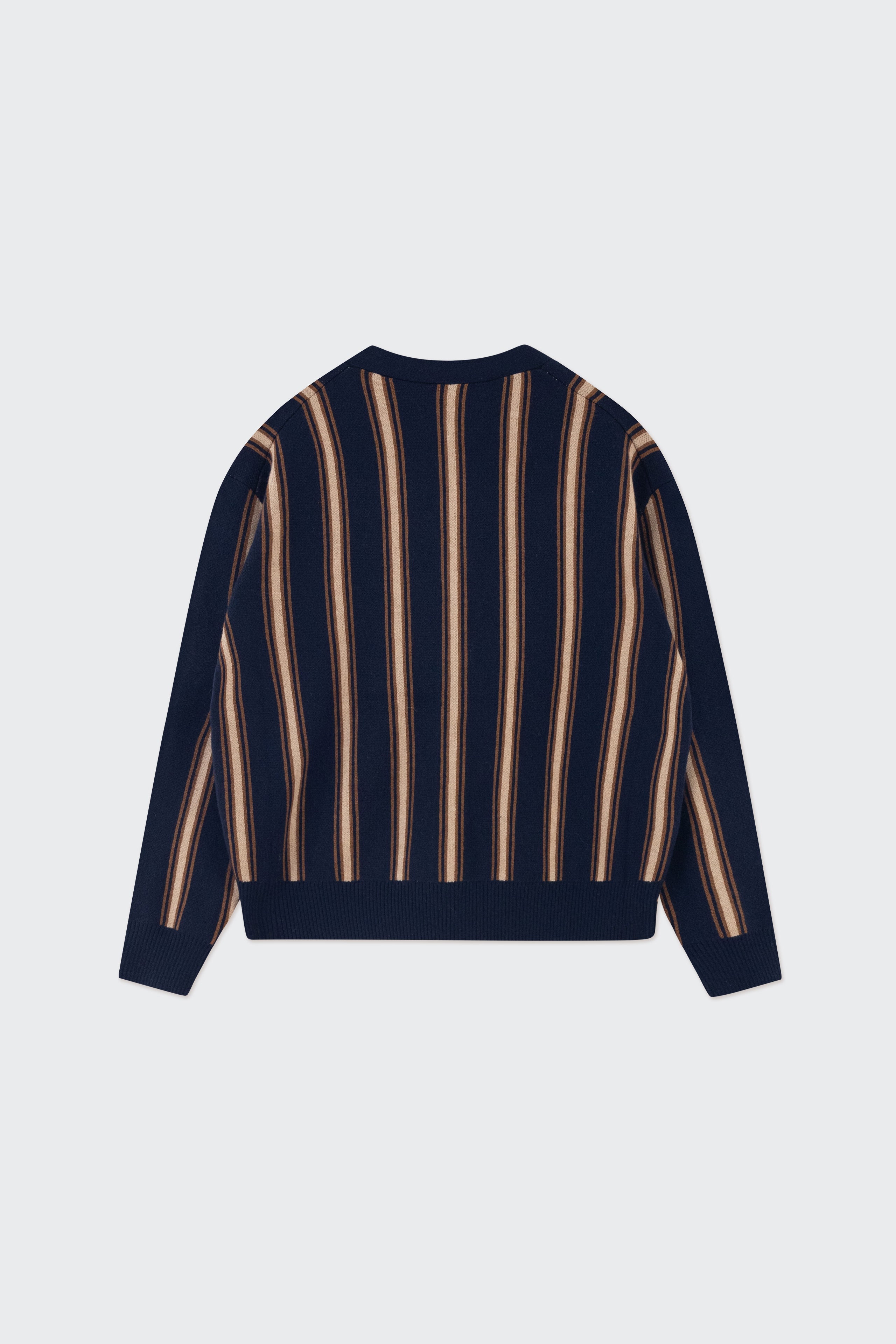 INES STRIPED CARDIGAN