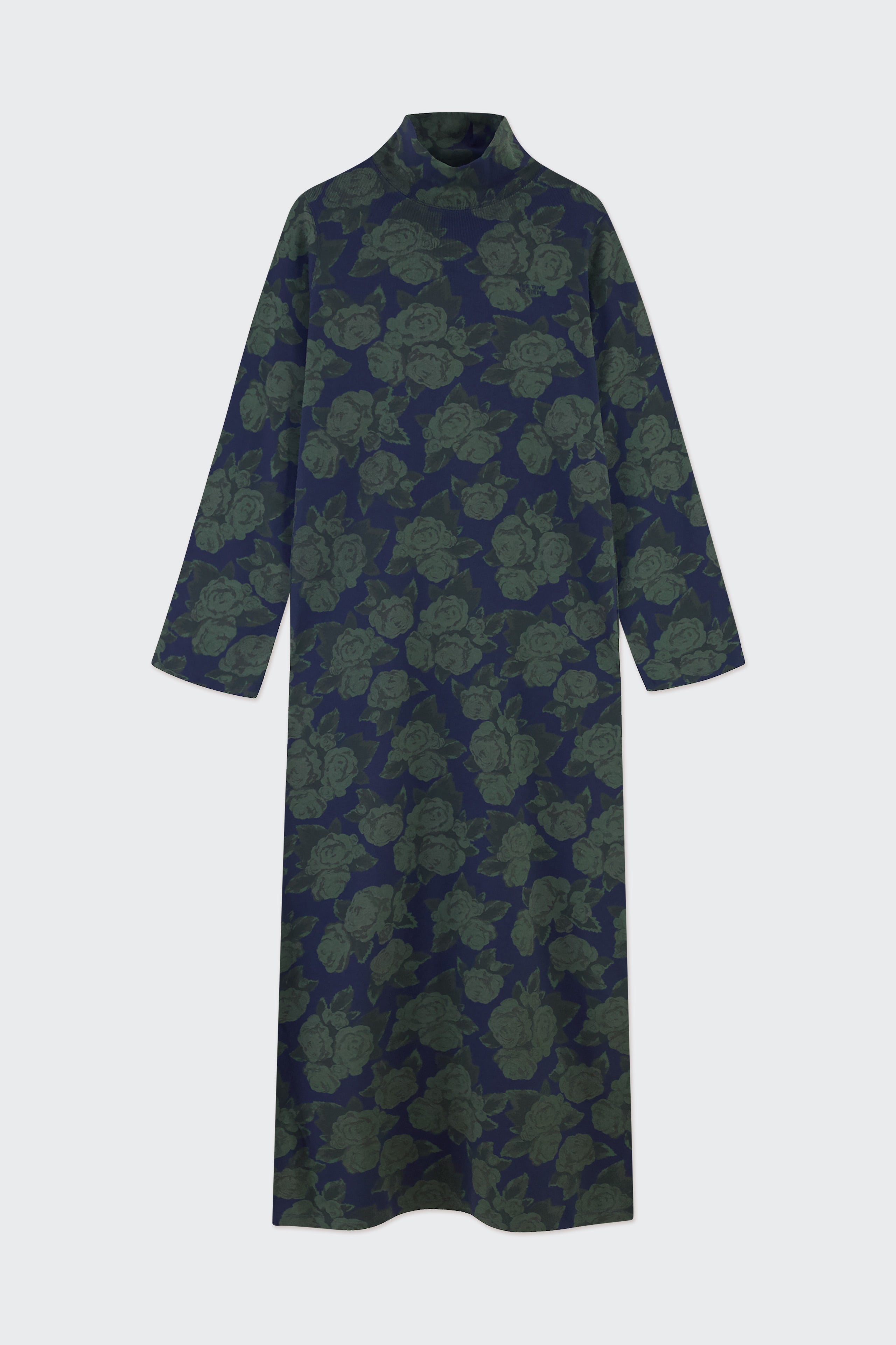 ROSES TURTLENECK DRESS