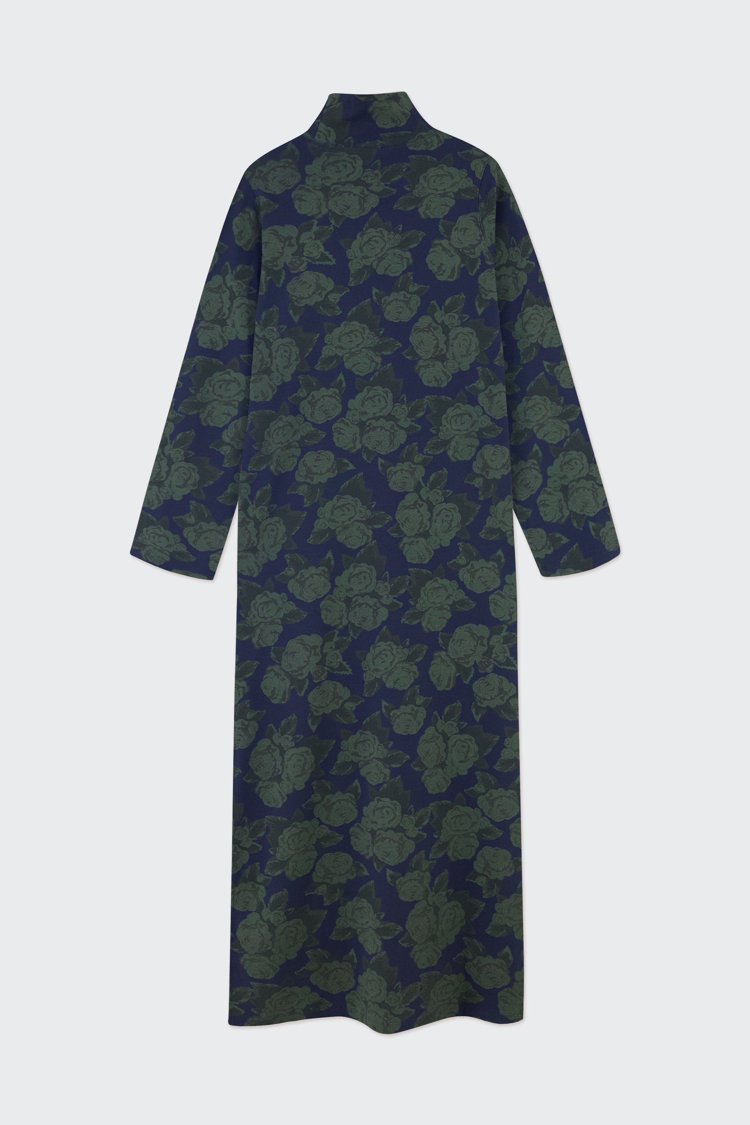 ROSES TURTLENECK DRESS