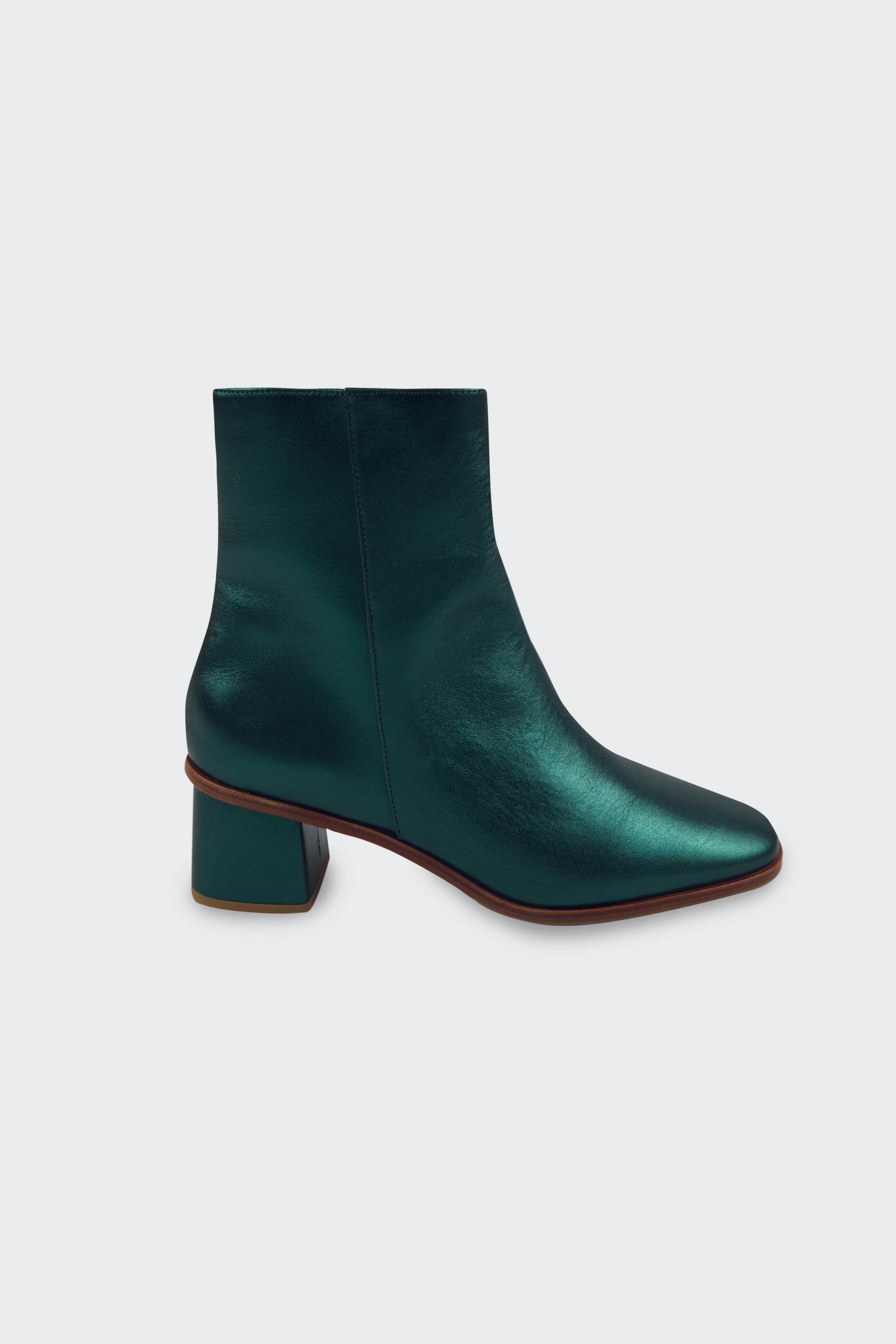 BOTAS TACÓN METALIZADO