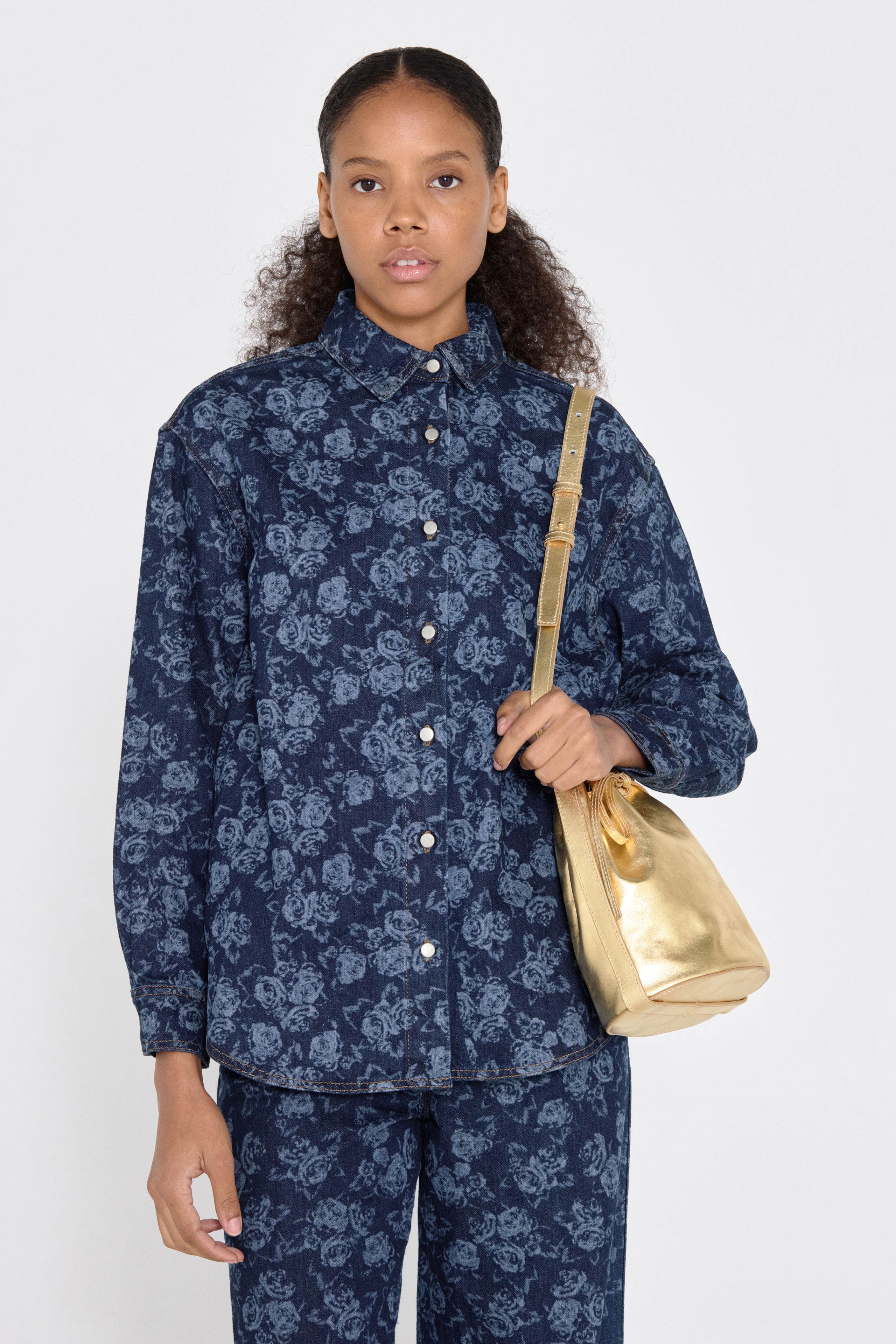 ROSES DENIM SHIRT
