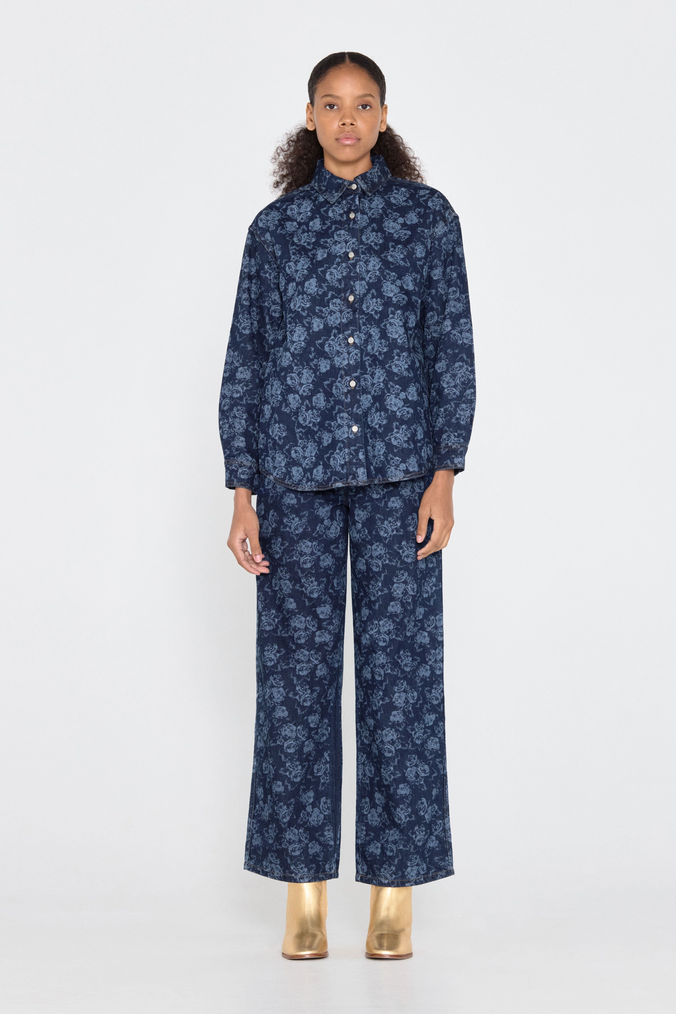 ROSES DENIM SHIRT