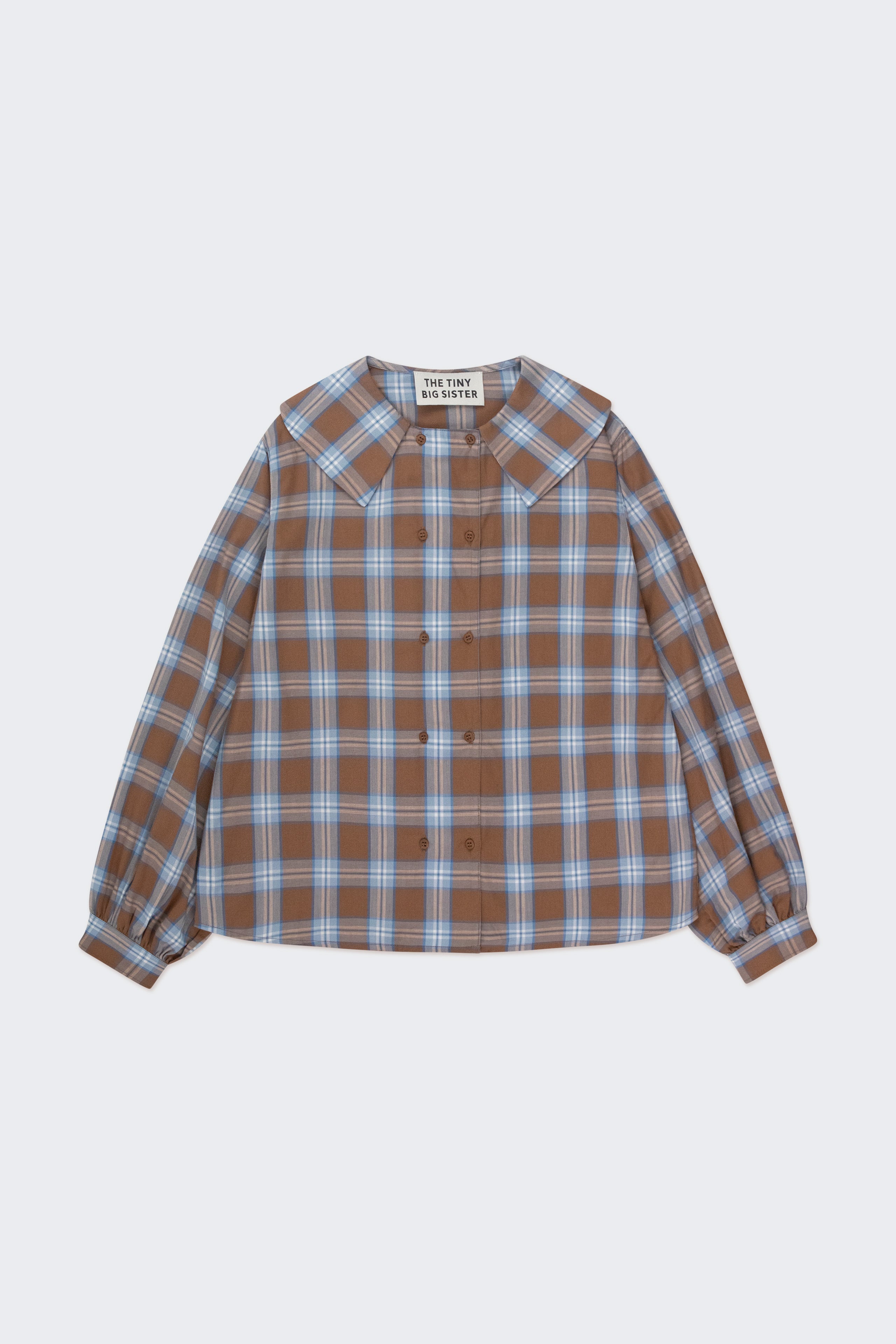 ABOTONADO CHECK BLUSA