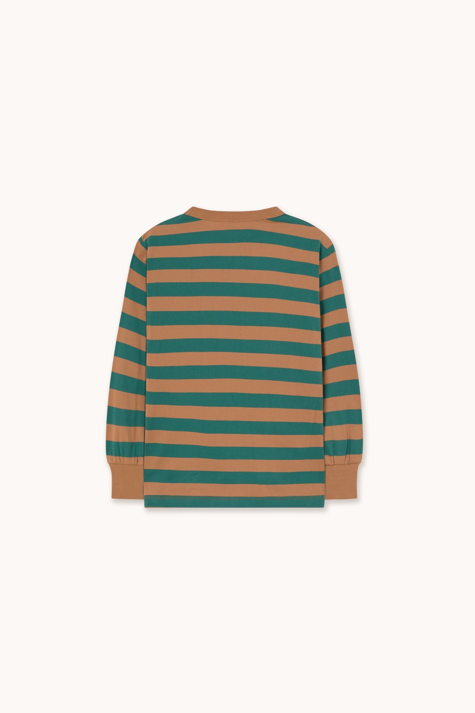 STRIPES SLEEVE KNIT TEE