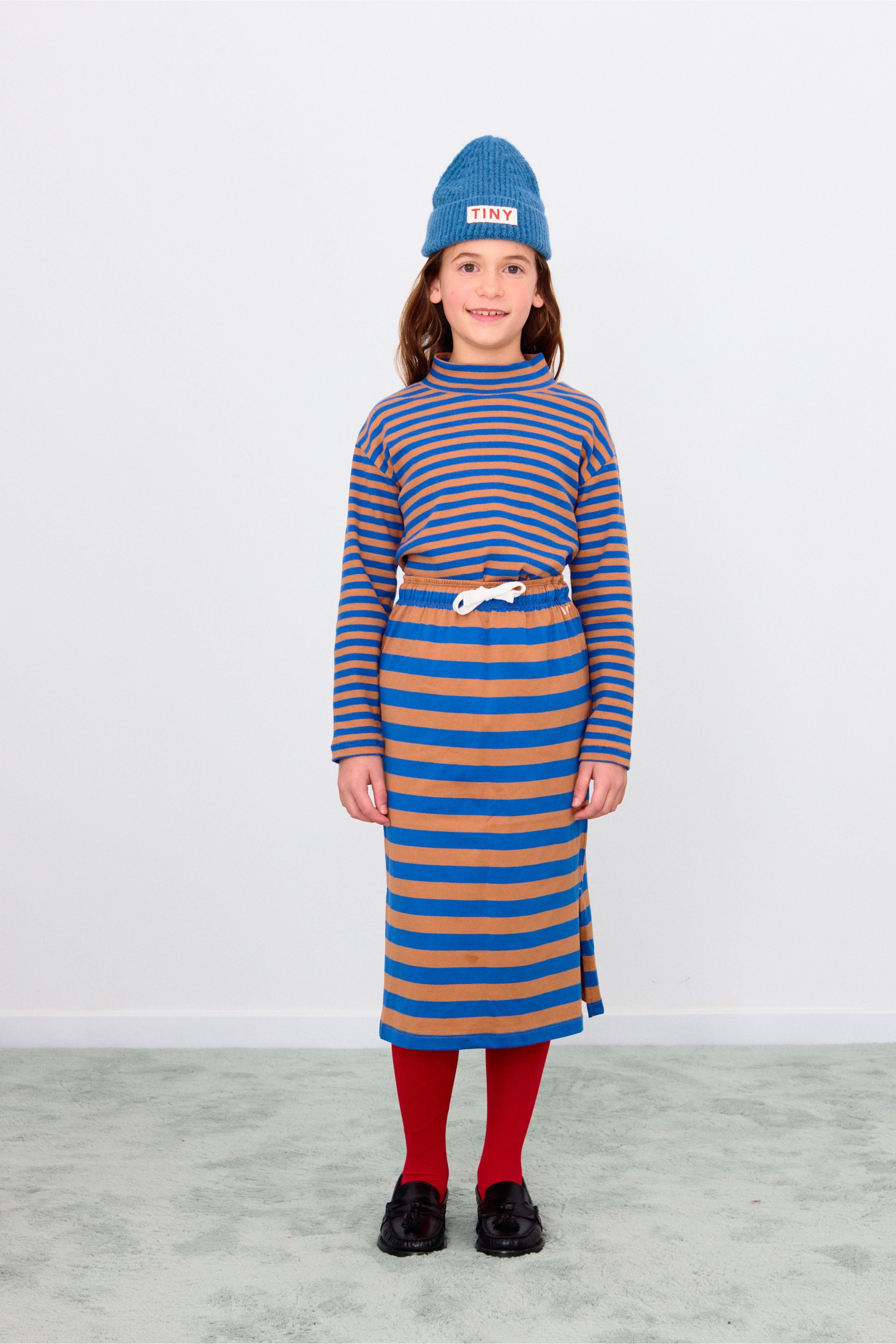 STEHKRAGEN GERIPPT STRIPES