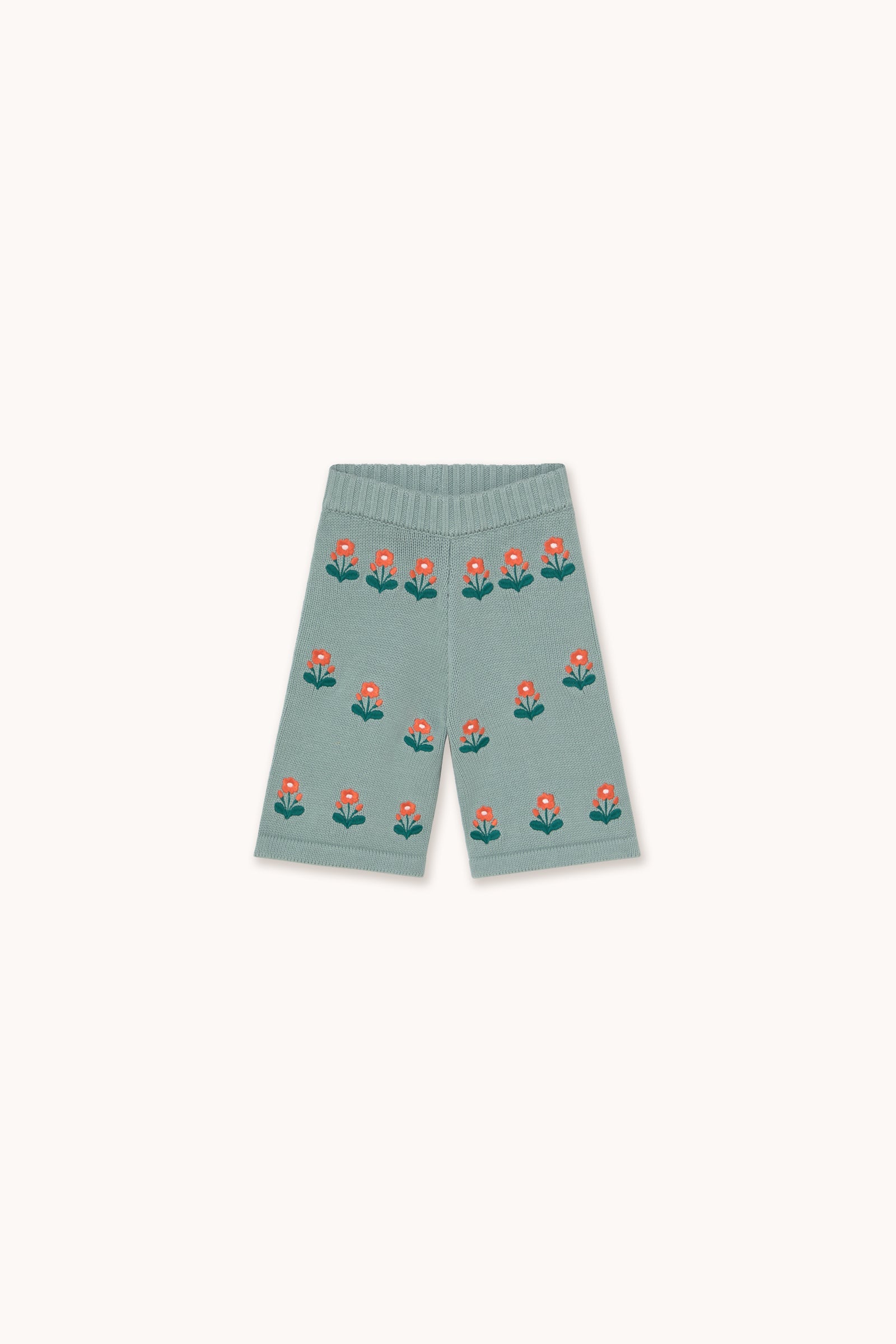 HOSE BABY KNITTED FLOWERS