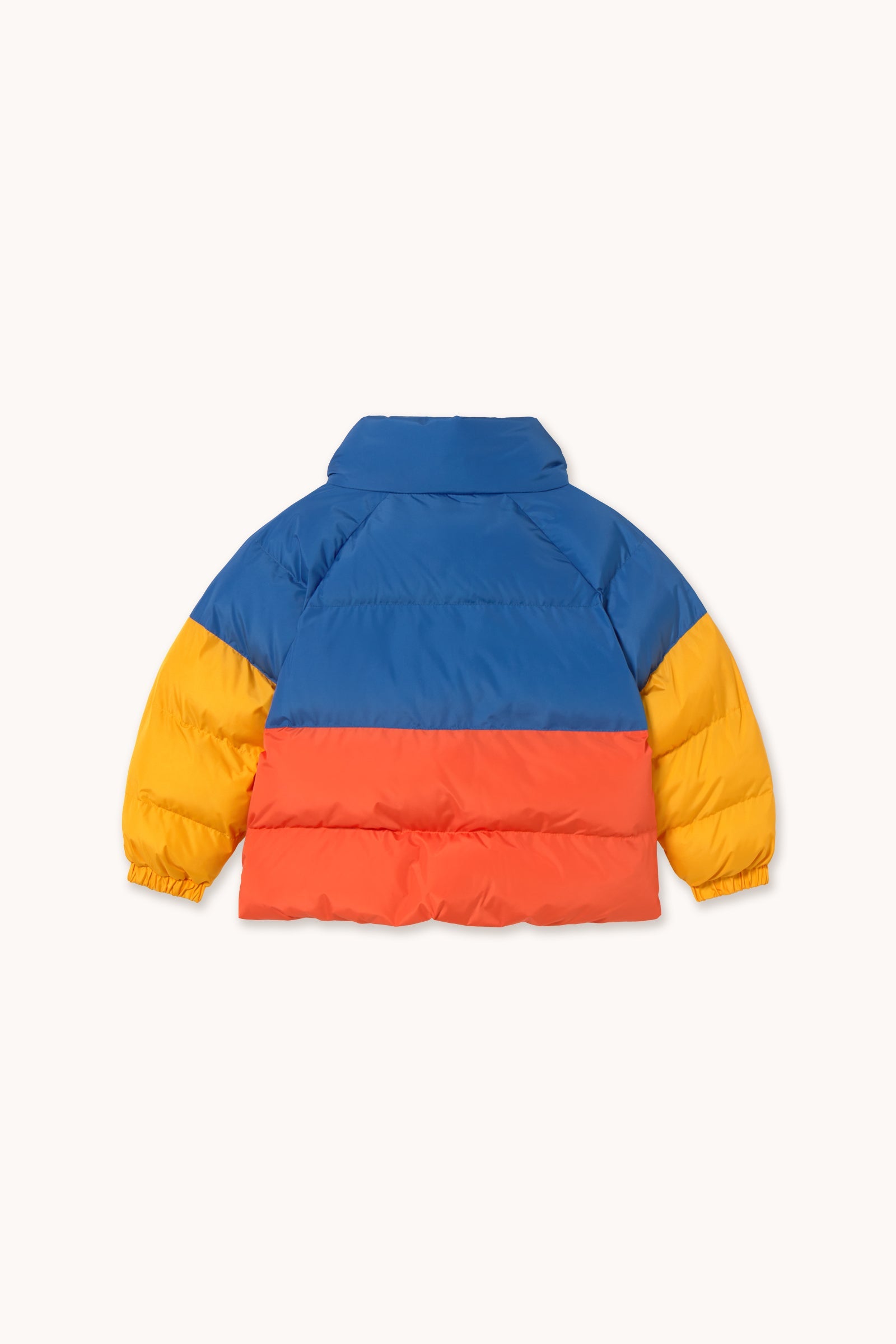 KURZE STEPPJACKE COLOR BLOCK