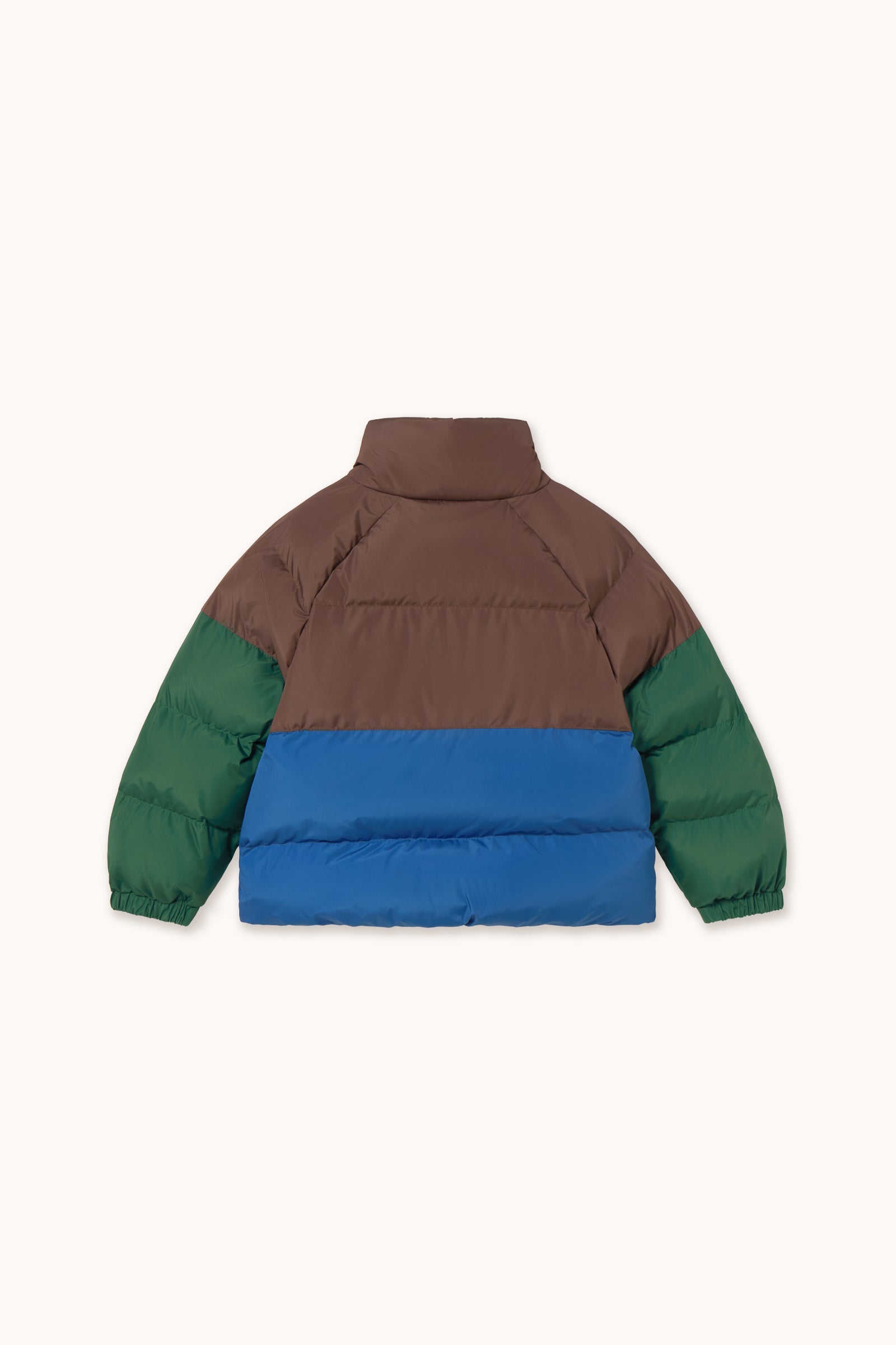 KURZE STEPPJACKE COLOR BLOCK