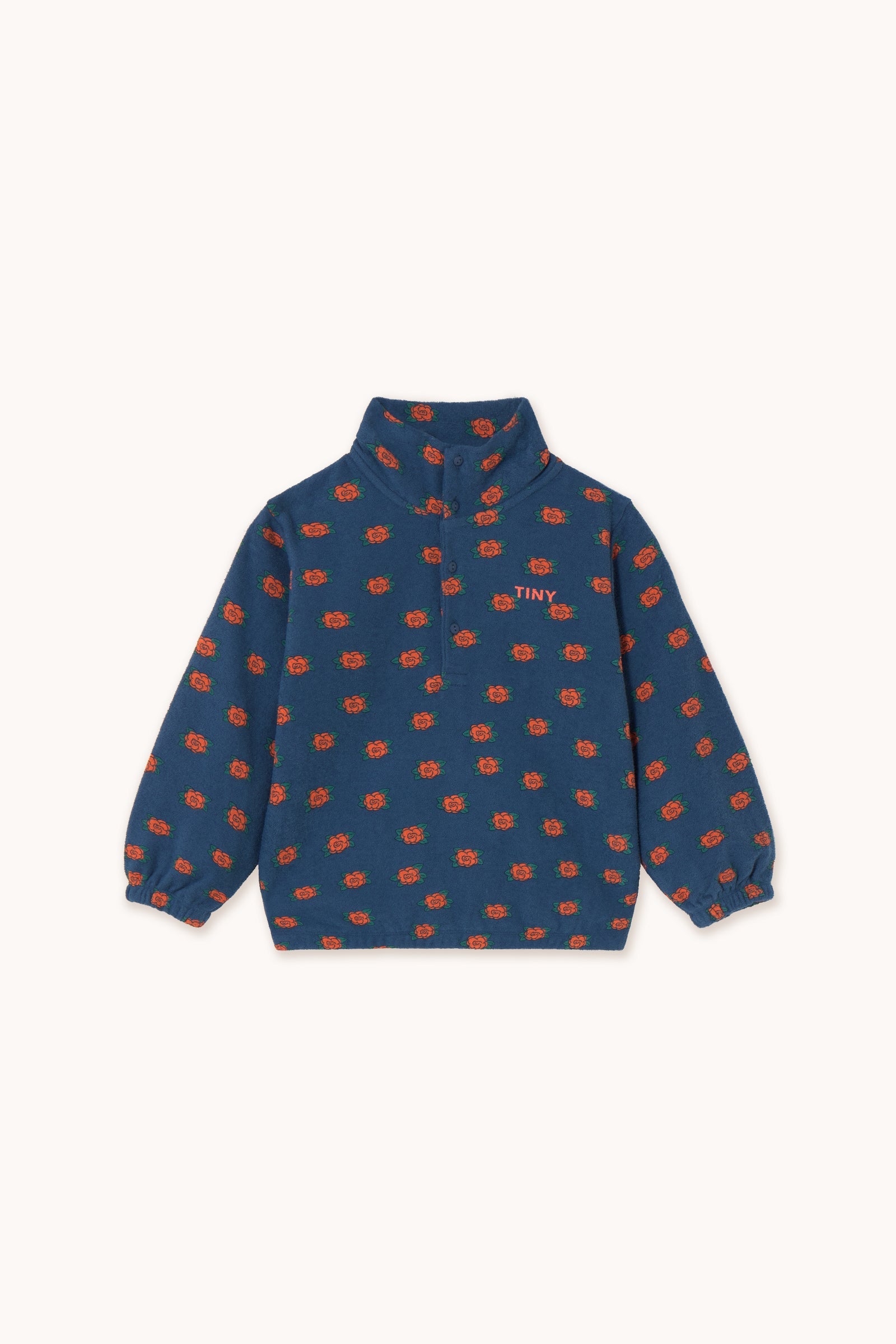 SWEATSHIRT MOCKNECK CAMELIAS