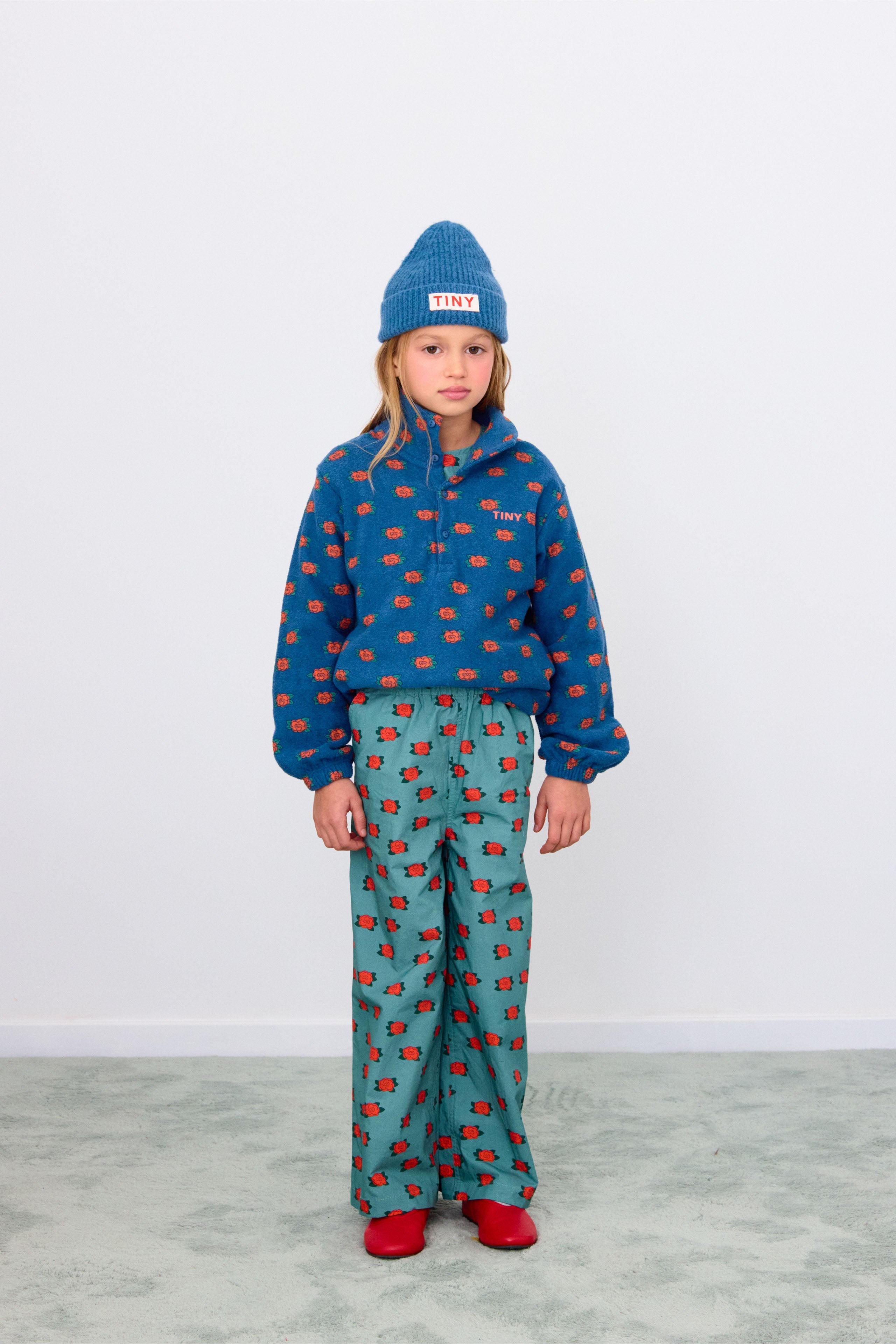 SWEATSHIRT MOCKNECK CAMELIAS