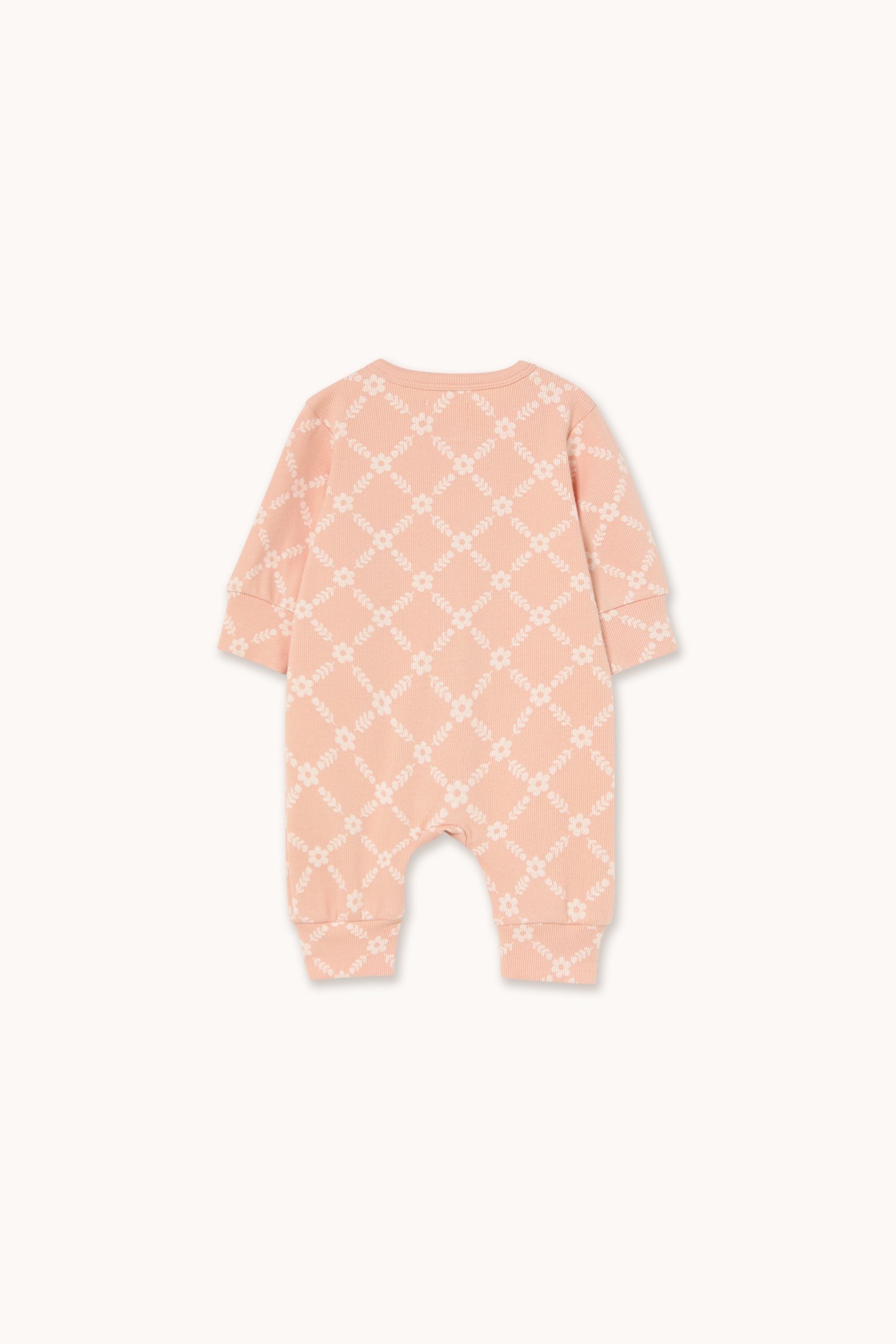 OVERALL GRID GERIPPT FLOWER