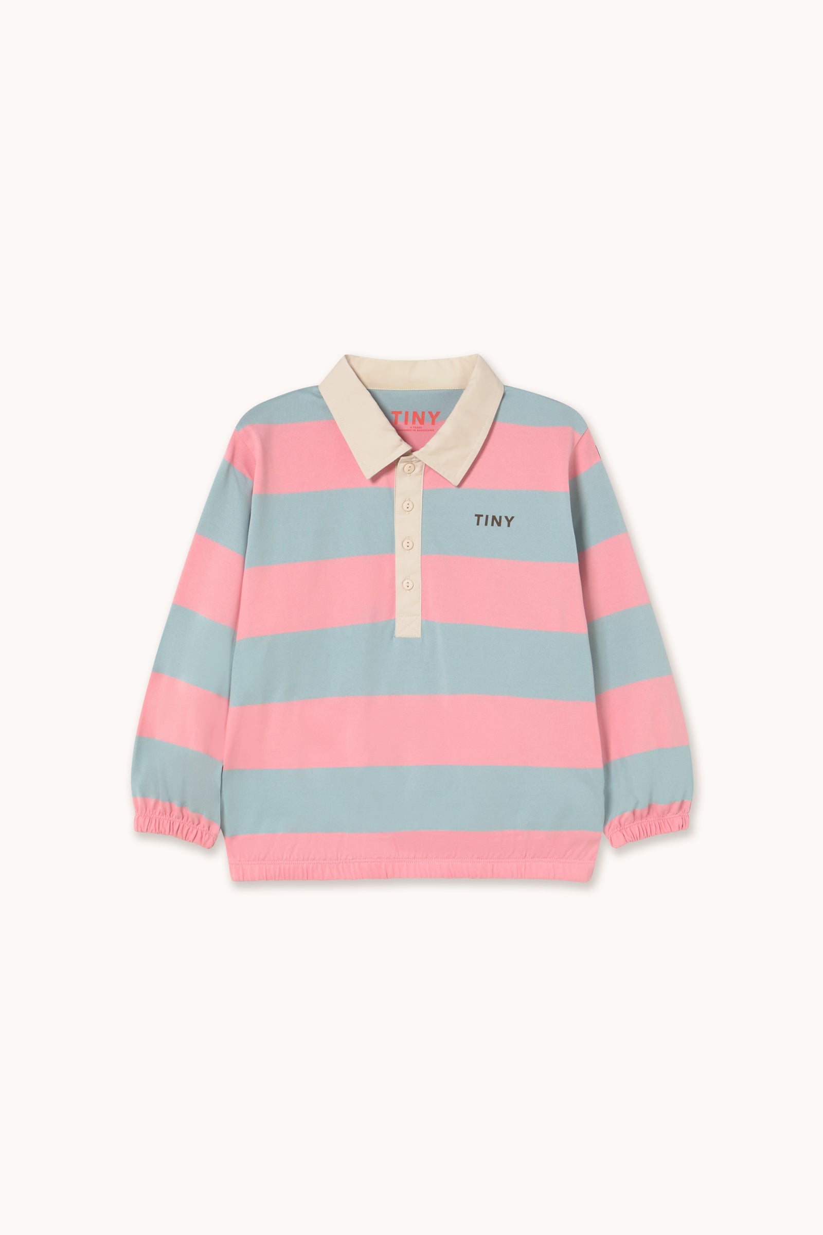T-SHIRT MIT POLOKRAGEN STRIPES