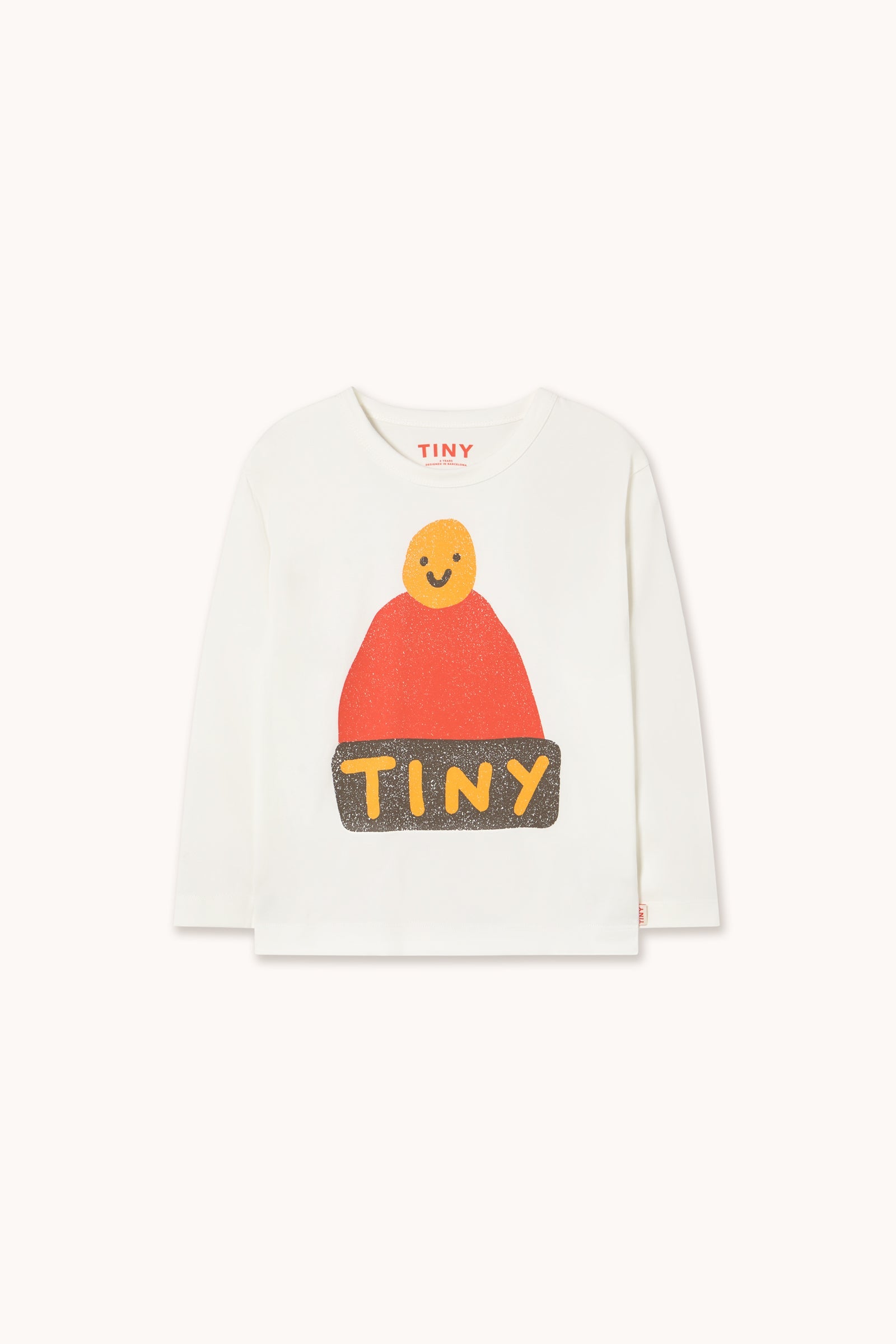 LANGARM-T-SHIRT BEANIE GRAPHIC