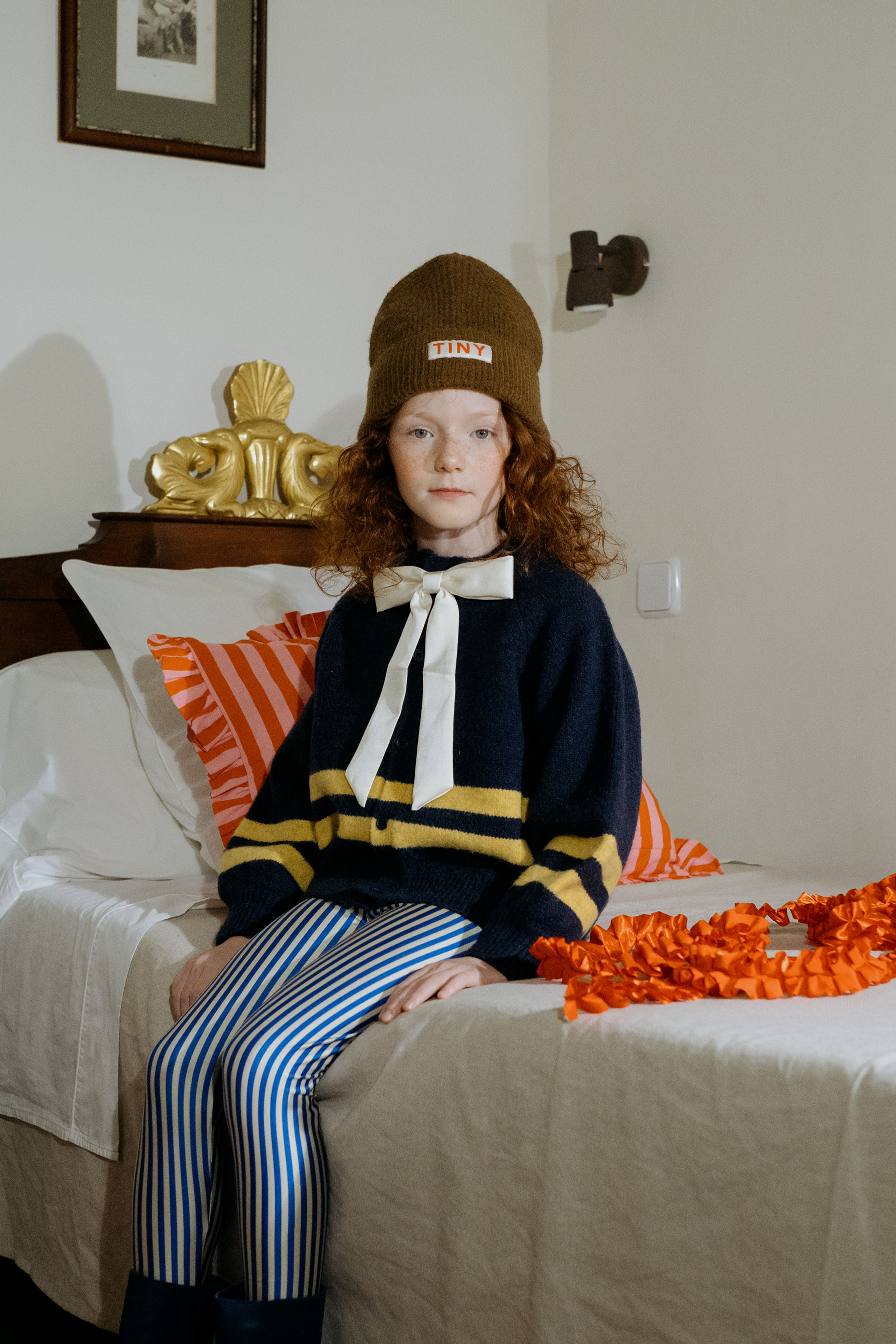 GLÄNZENDE LEGGINGS STRIPES