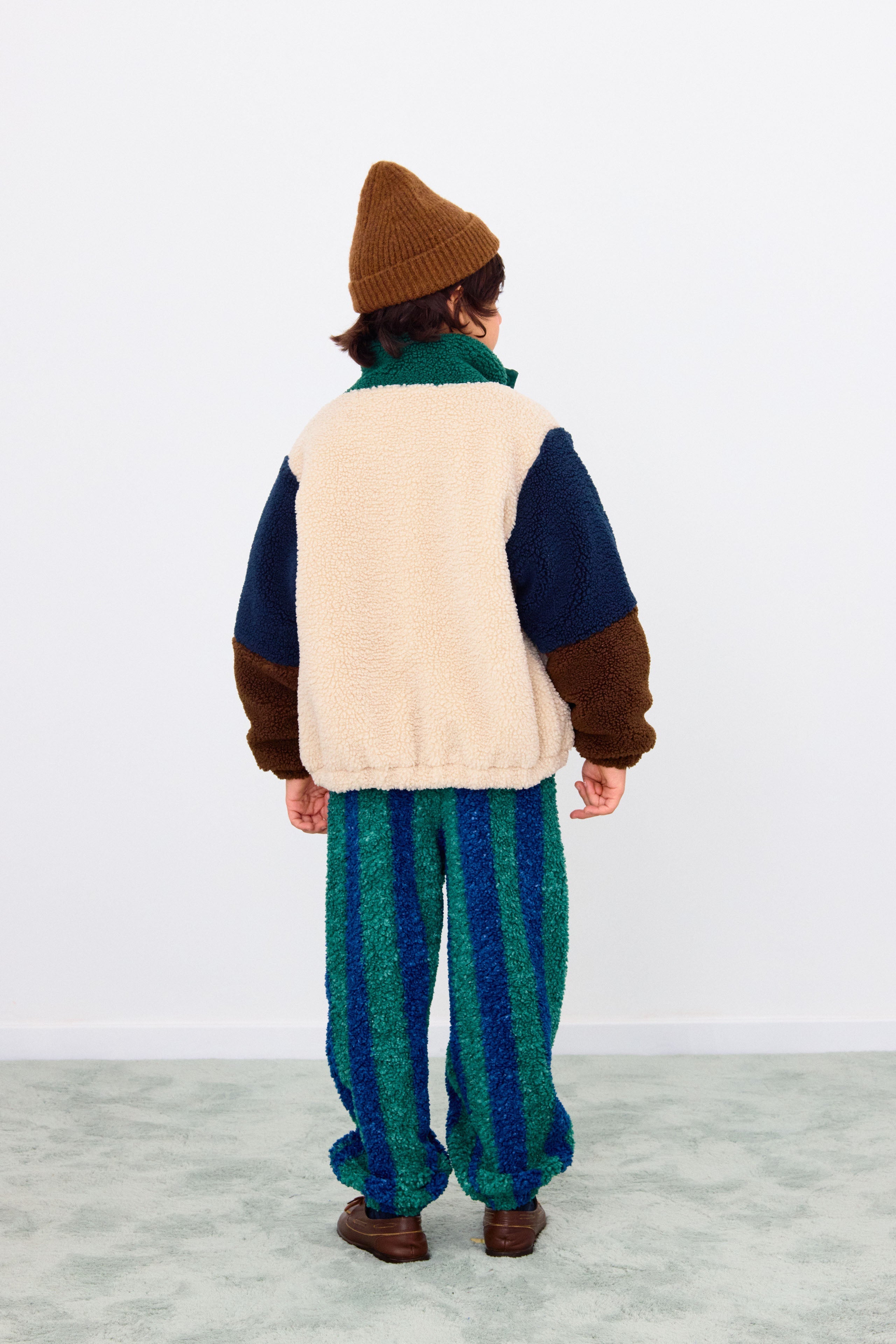 SHERPA-JACKE POLAR COLOR BLOCK