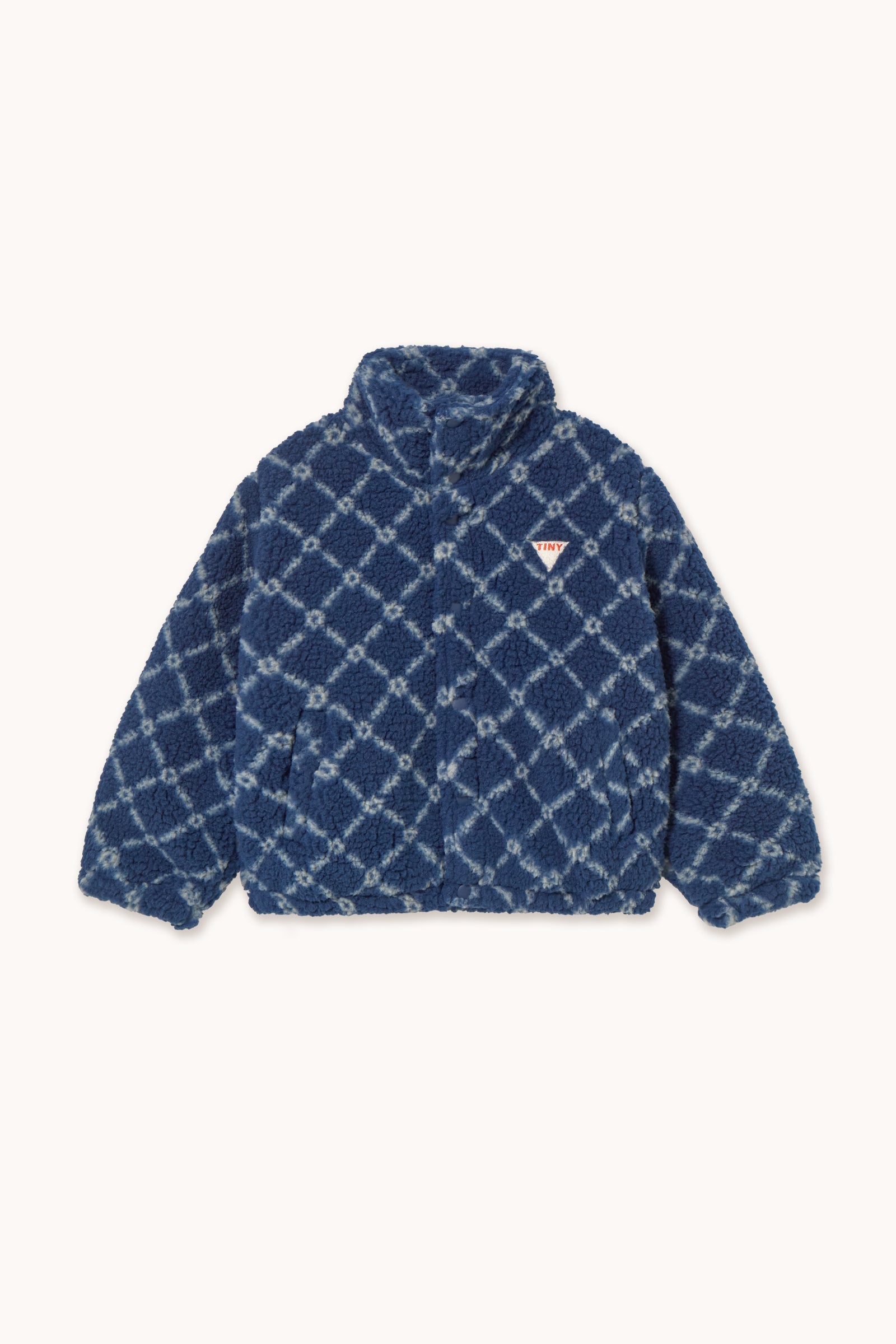 SHERPA-JACKE GRID FLOWER