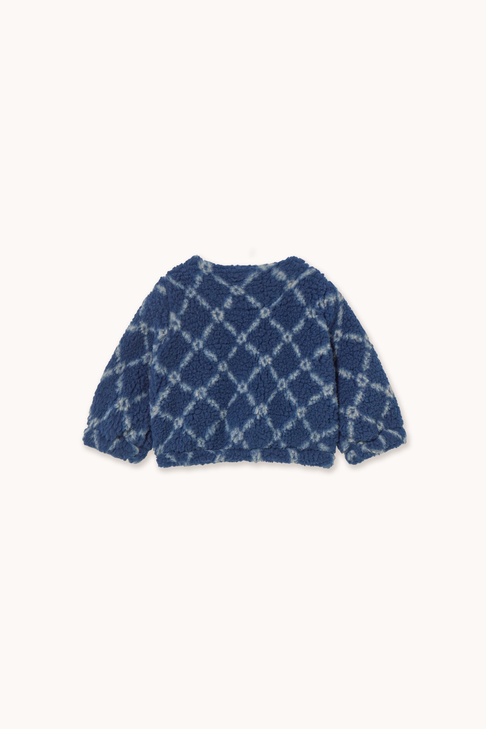 SHERPA-JACKE GRID BABY FLOWER
