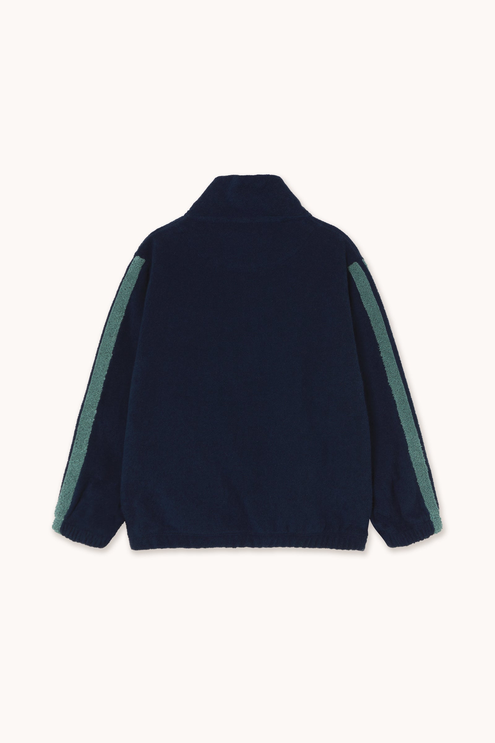 FROTTEE-SWEATSHIRT MIT STEHKRAGEN