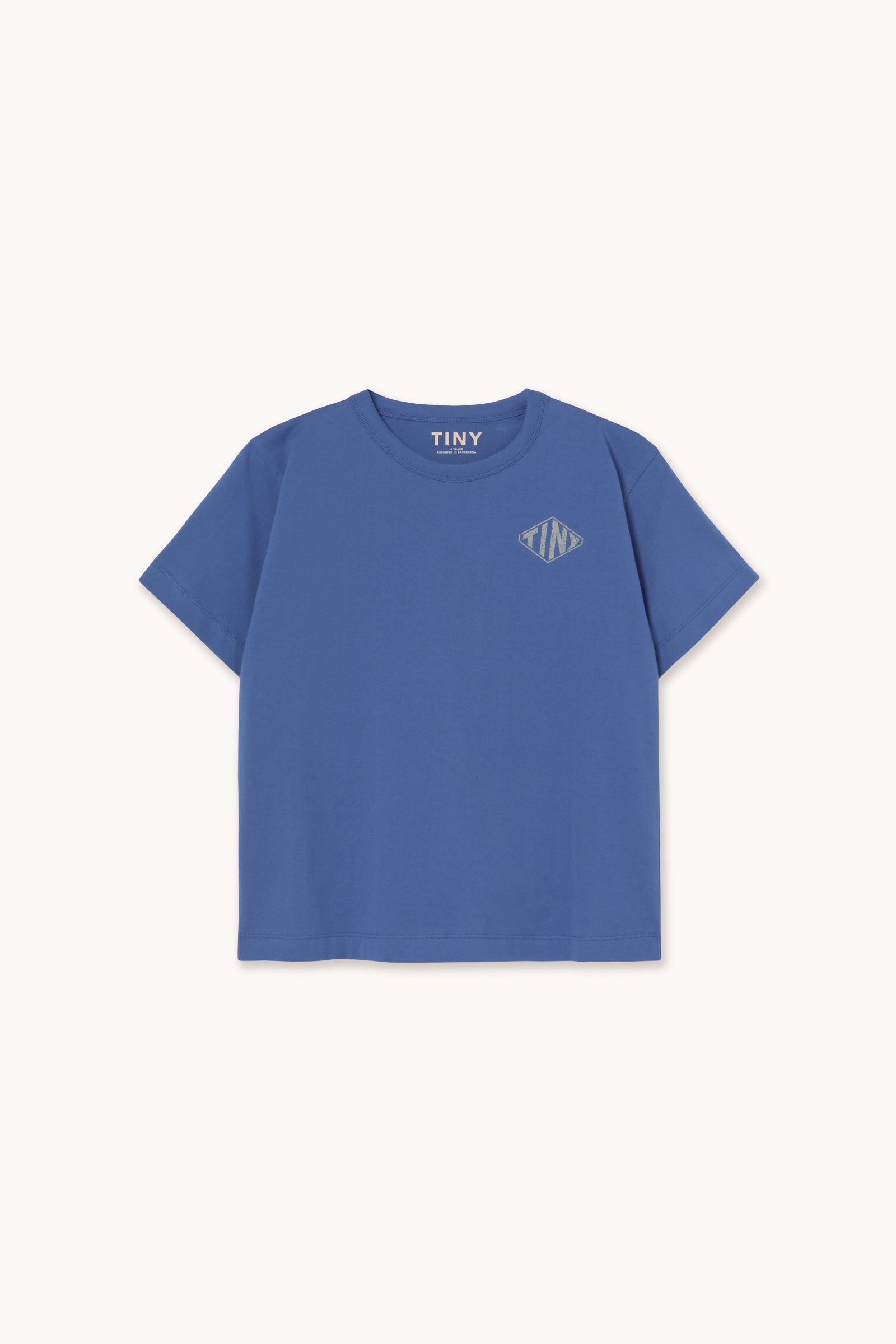 T-SHIRT SOLID GRAFISCH DIAMOND