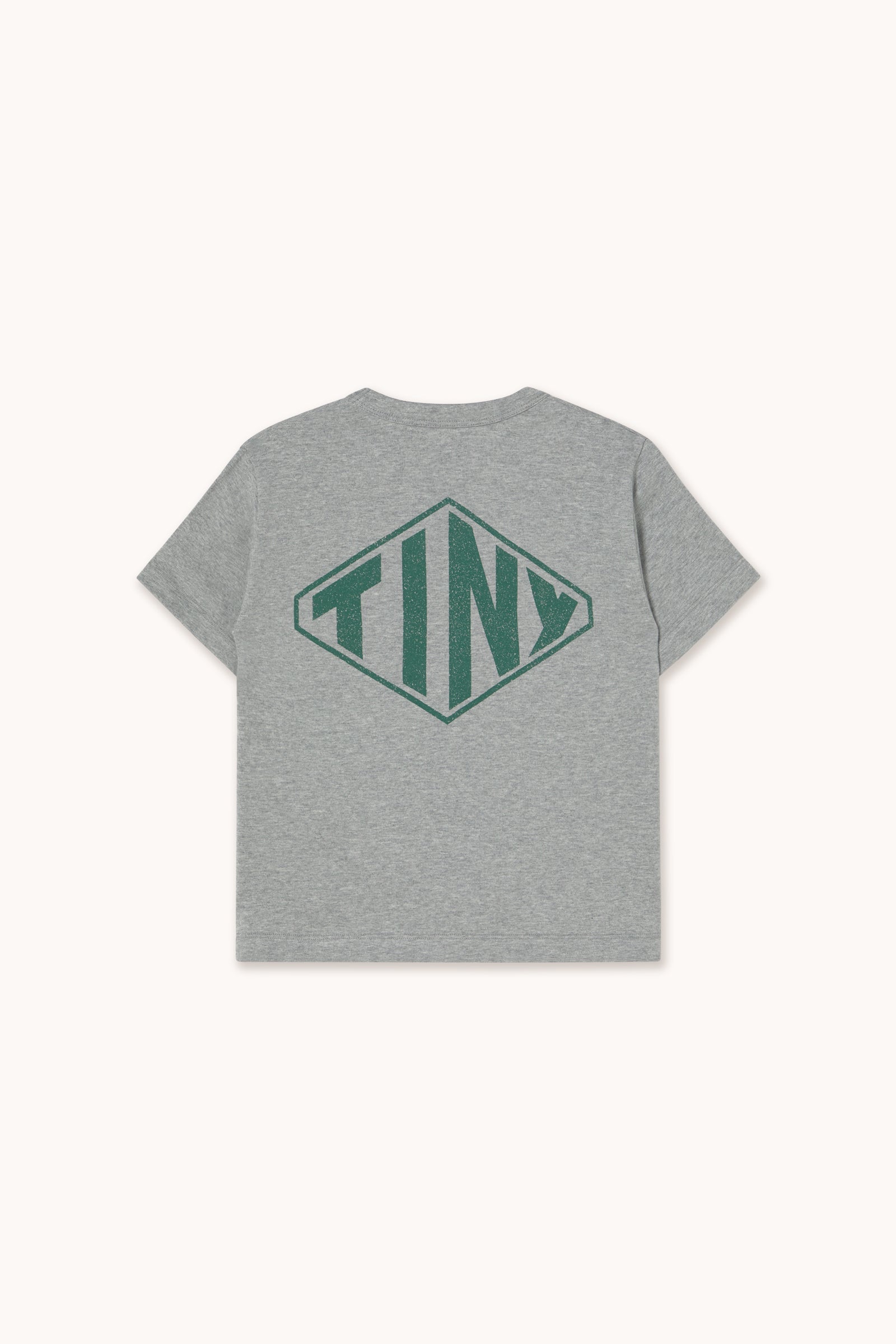 T-SHIRT MELANGE GRAFISCH DIAMOND