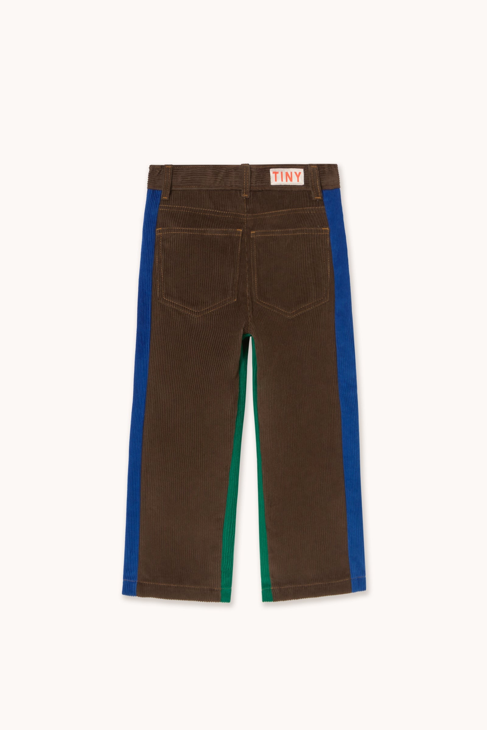 COLOR BLOCK CORDUROY JEANS