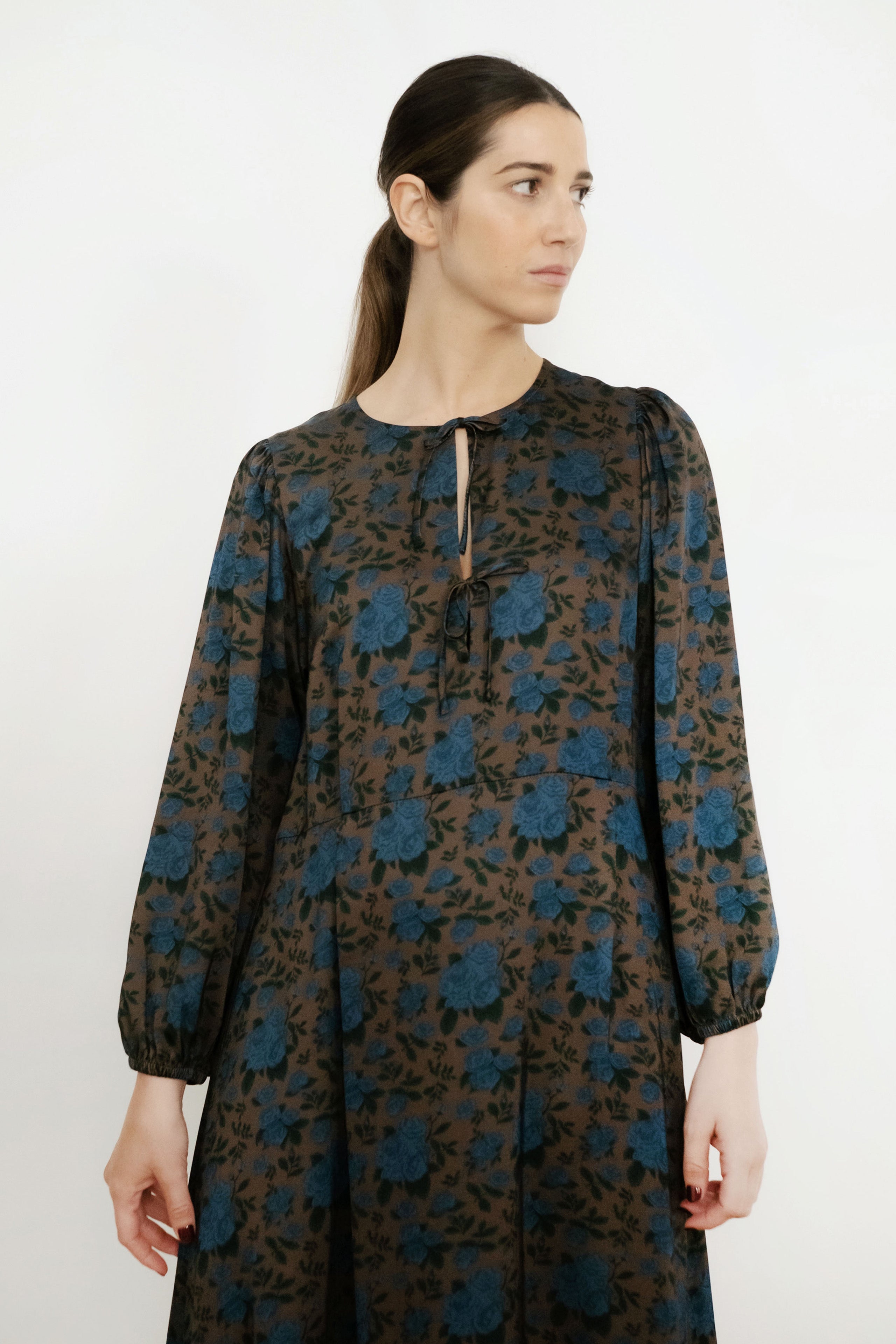 MIDI-KLEID ROSES
