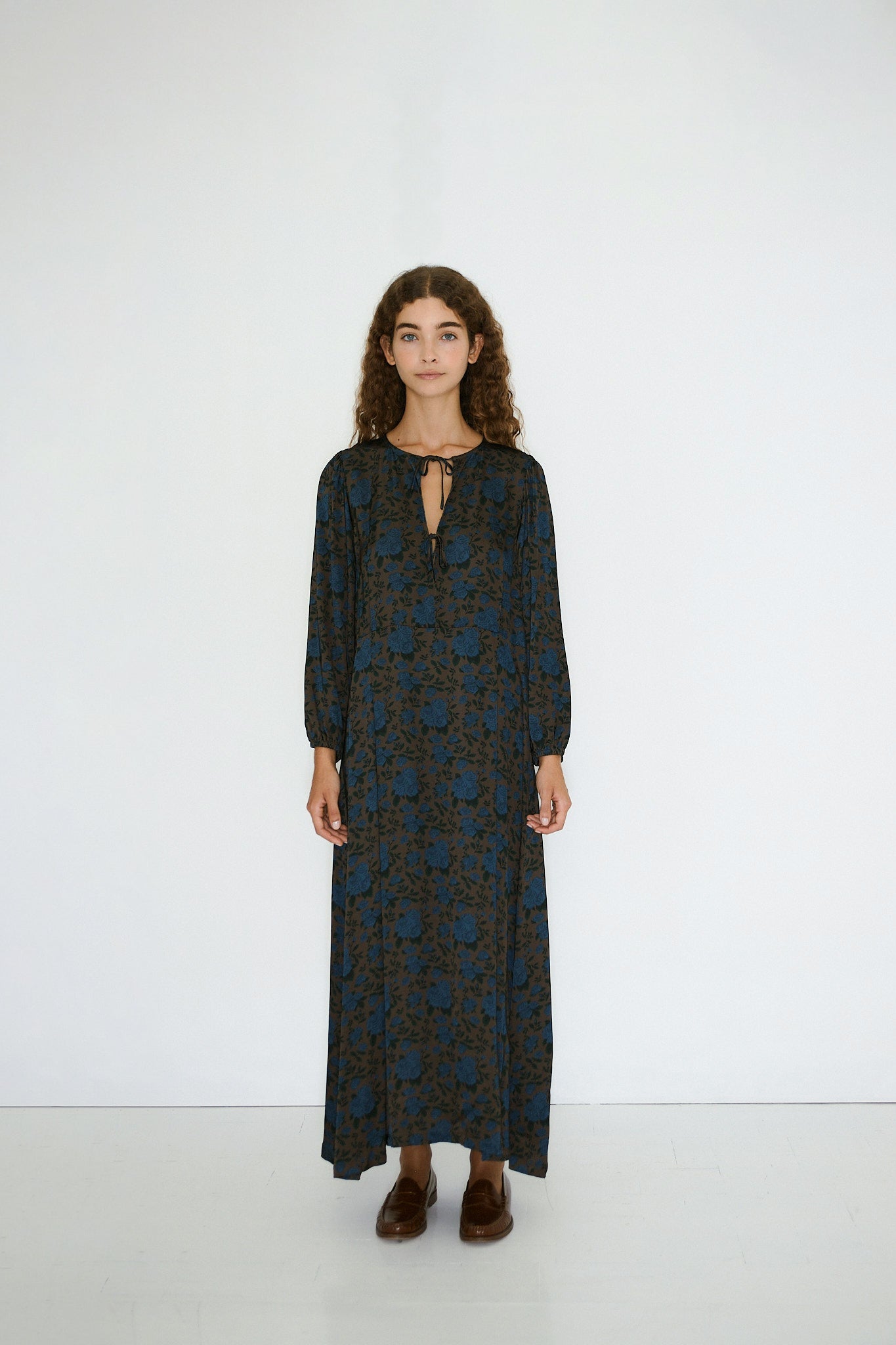 MIDI-KLEID ROSES