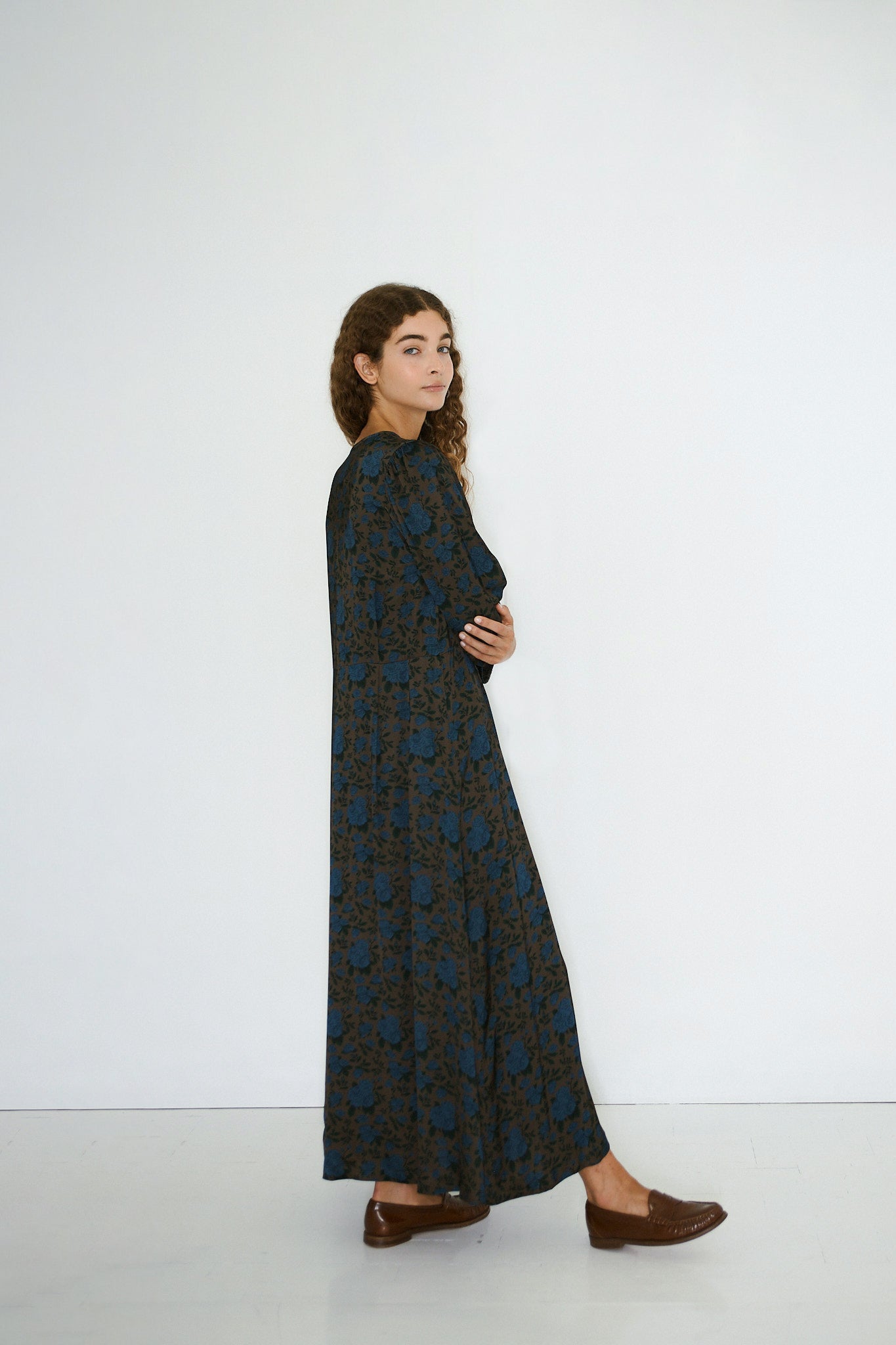 MIDI-KLEID ROSES
