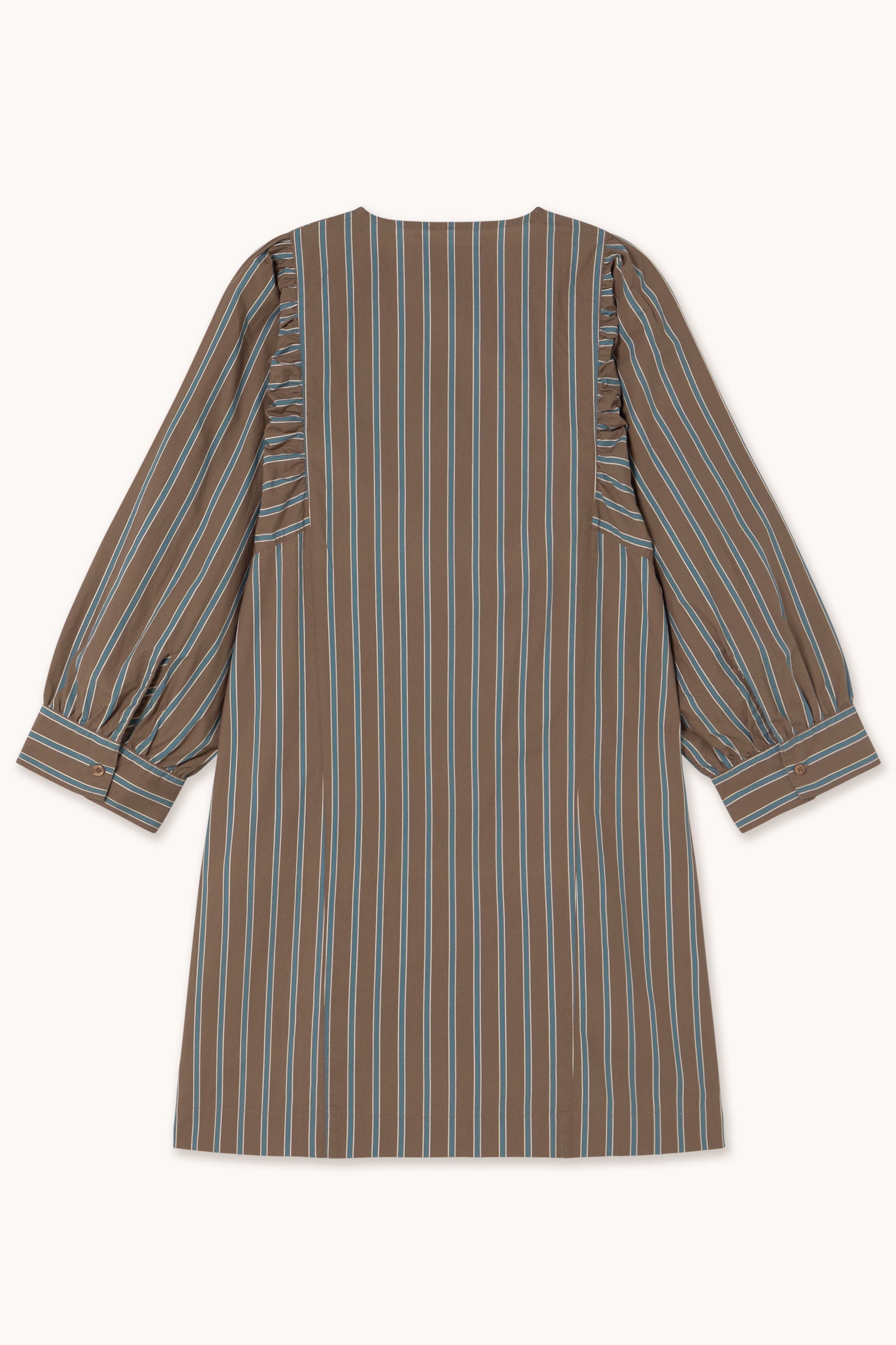 GESTREIFTES MINI-KLEID