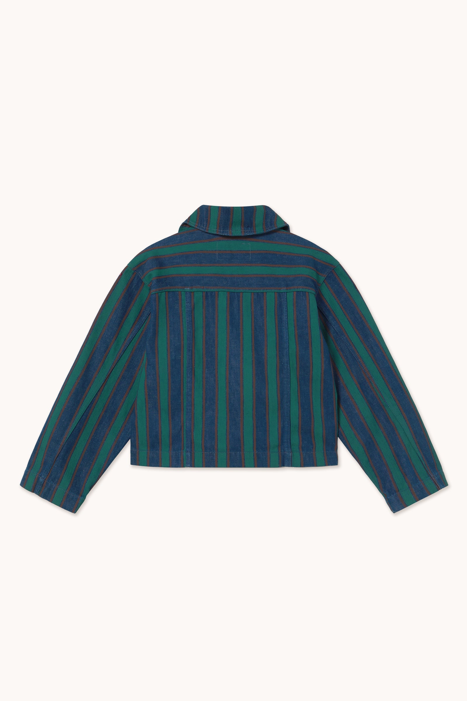 GESTREIFTE BOXY-JACKE
