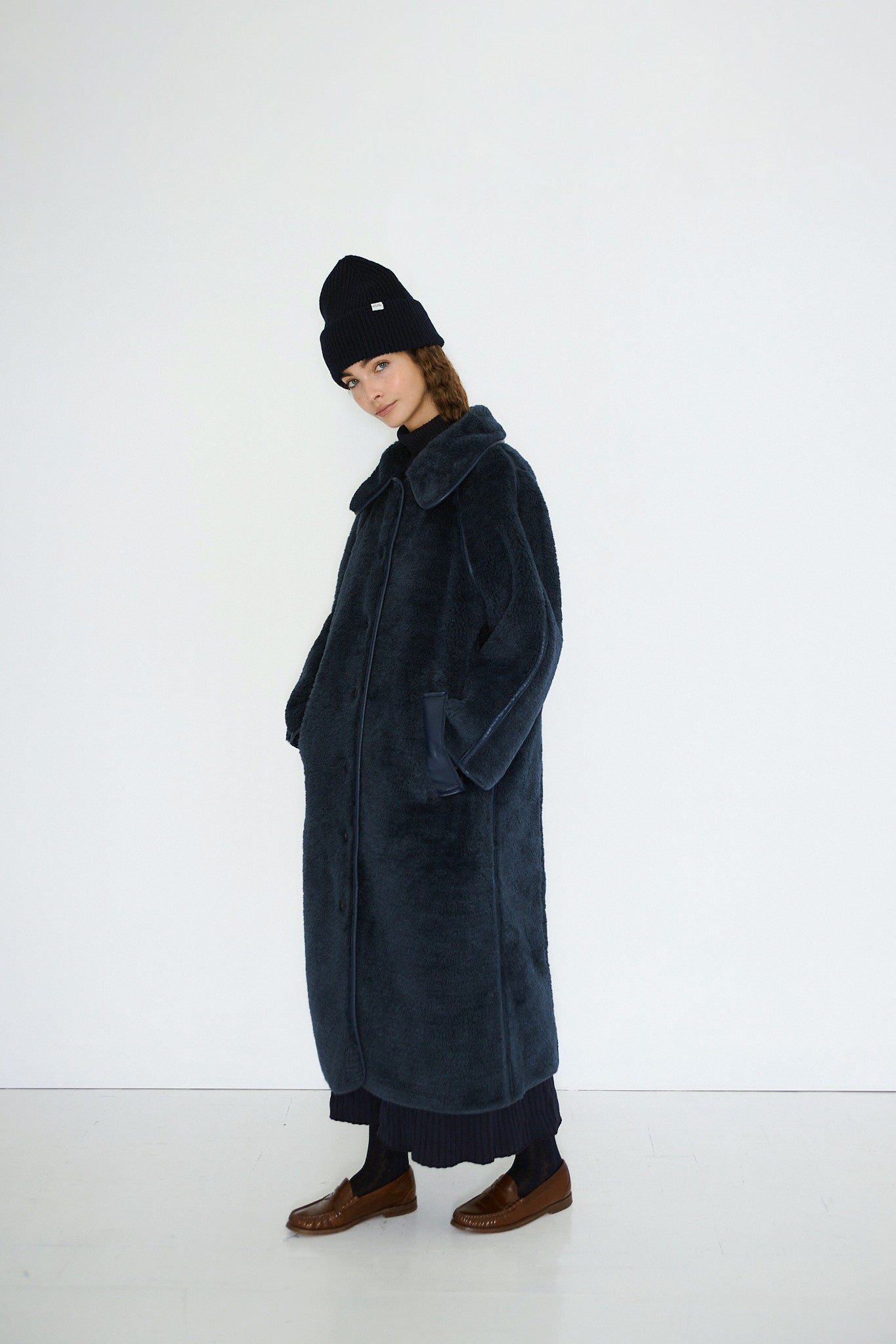 FAUX FUR LONG COAT