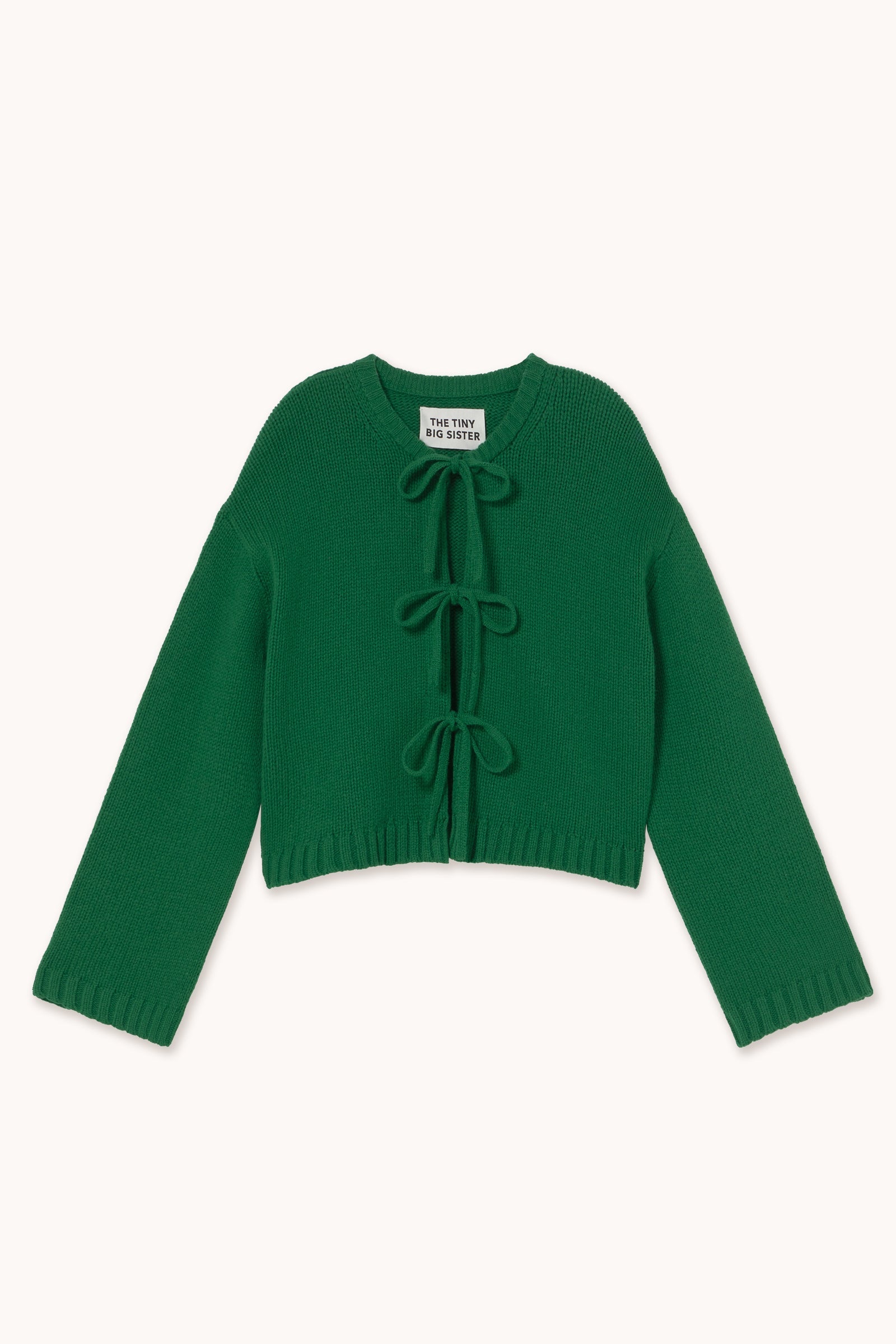 STRICKJACKE MIT BINDEDETAIL
