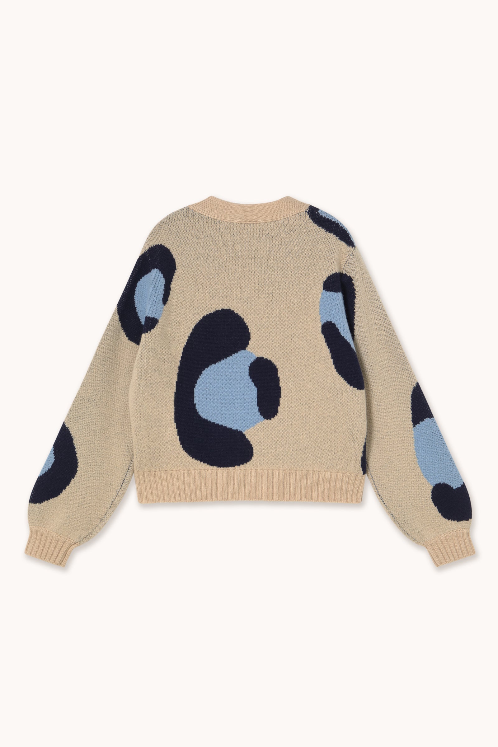 STRICKJACKE NORA ANIMAL PRINT