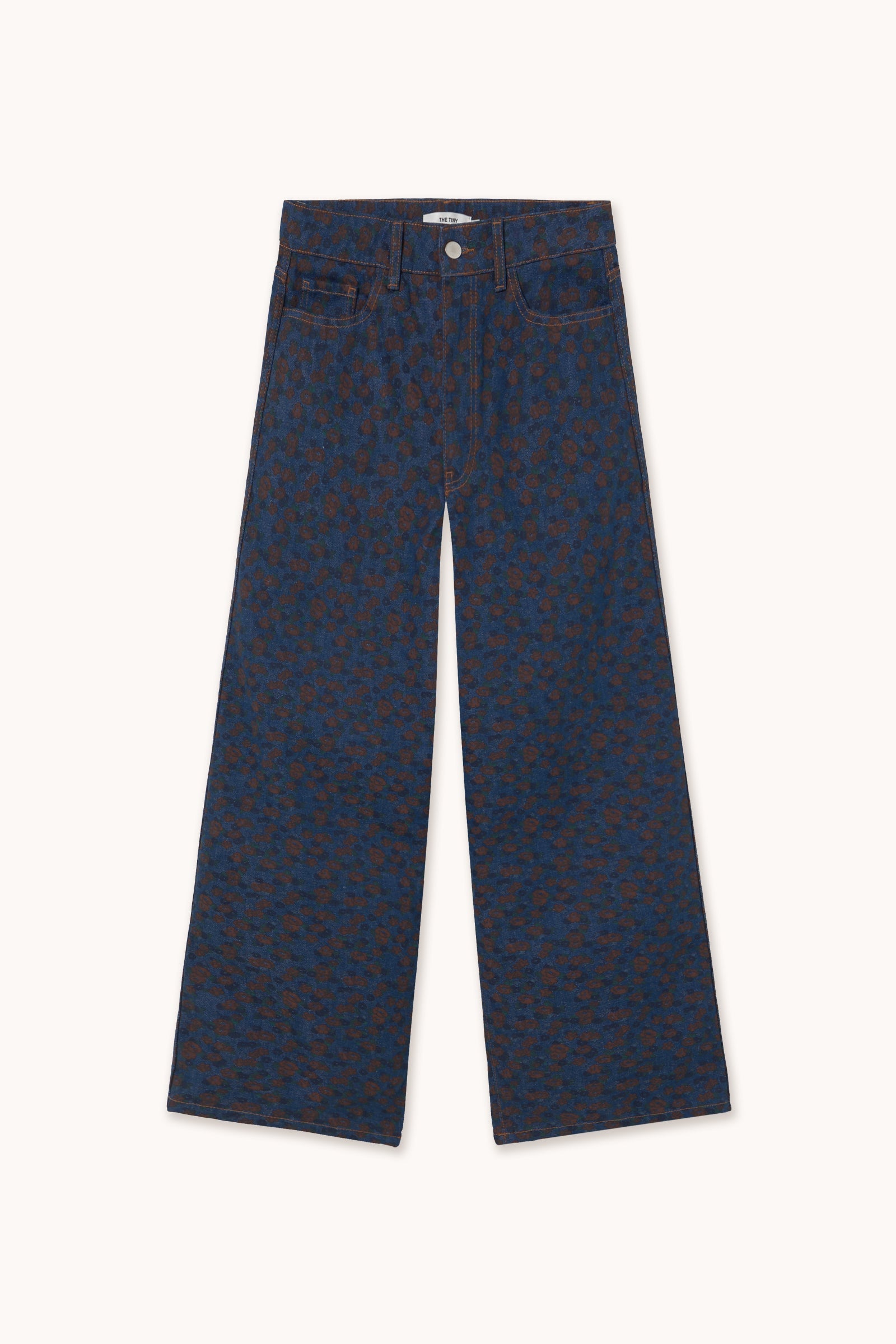 DENIM BERTA FLOWERS