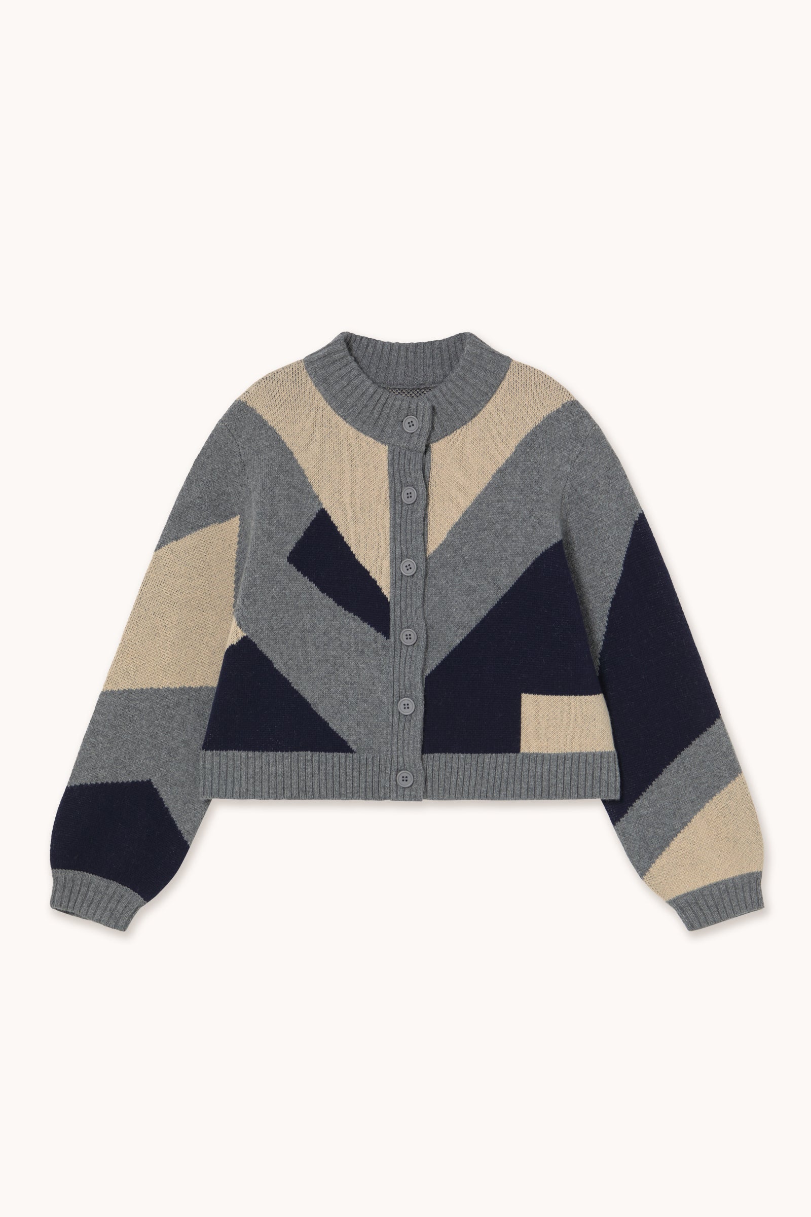 STRICKJACKE BELEN GEOMETRIC