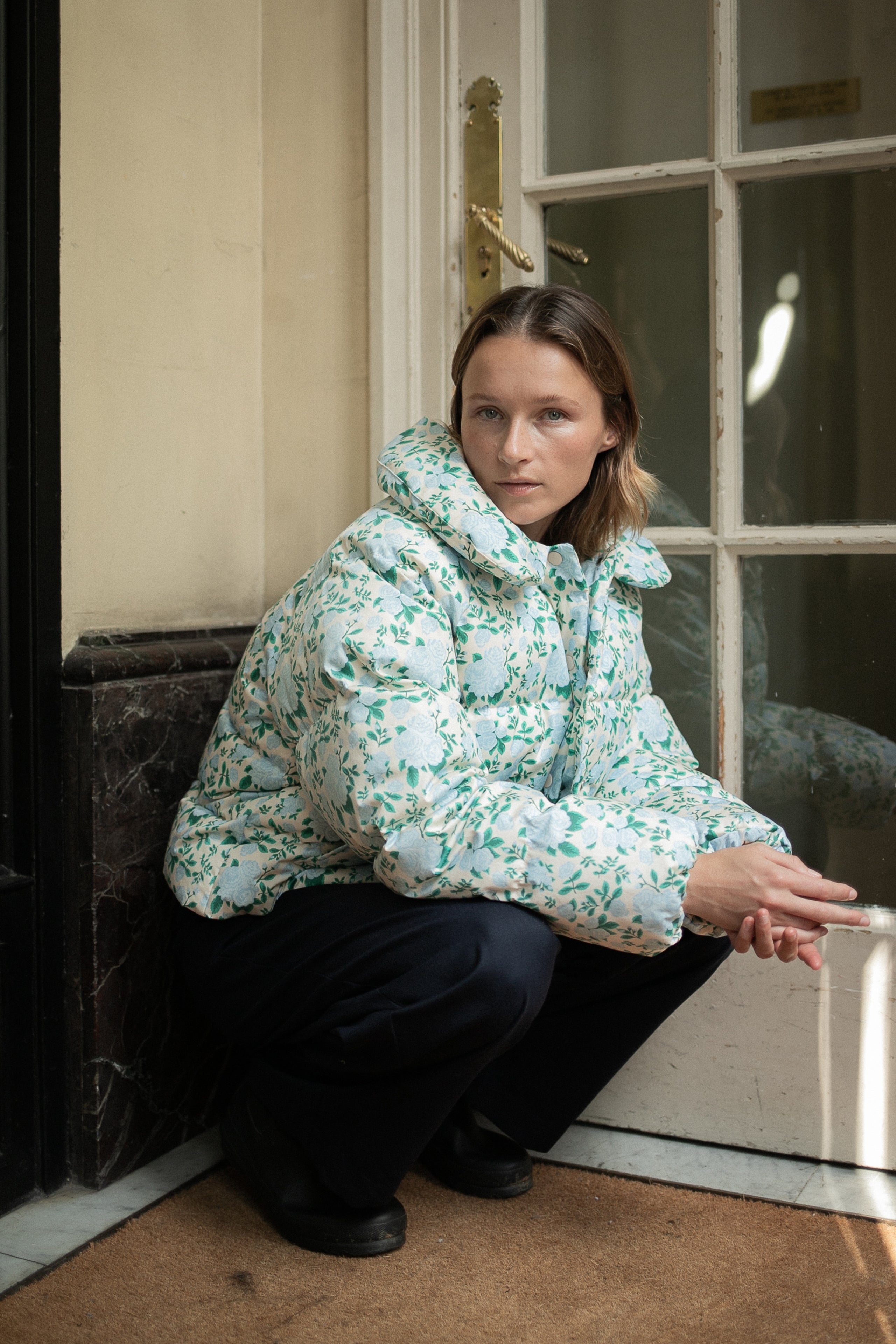 KURZE JACKE SMALL ROSES