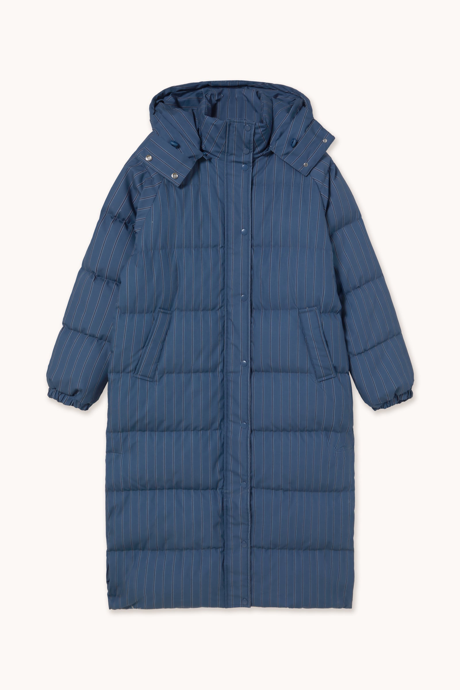 GESTREIFTE OVERSIZED-JACKE