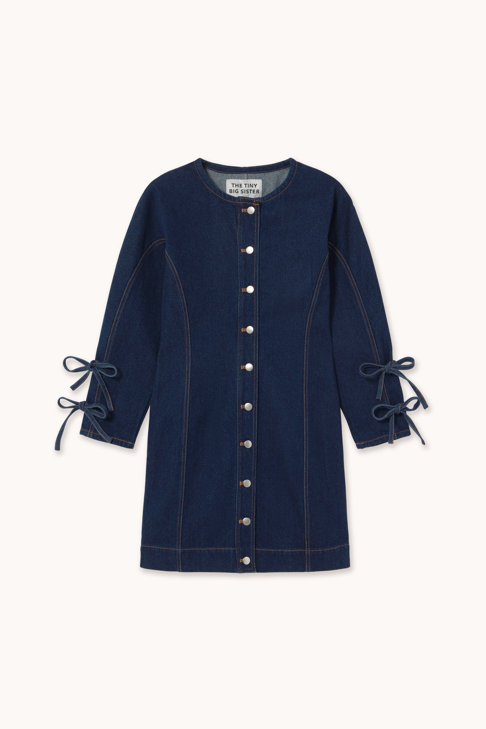 MINI JEANSKLEID LACE