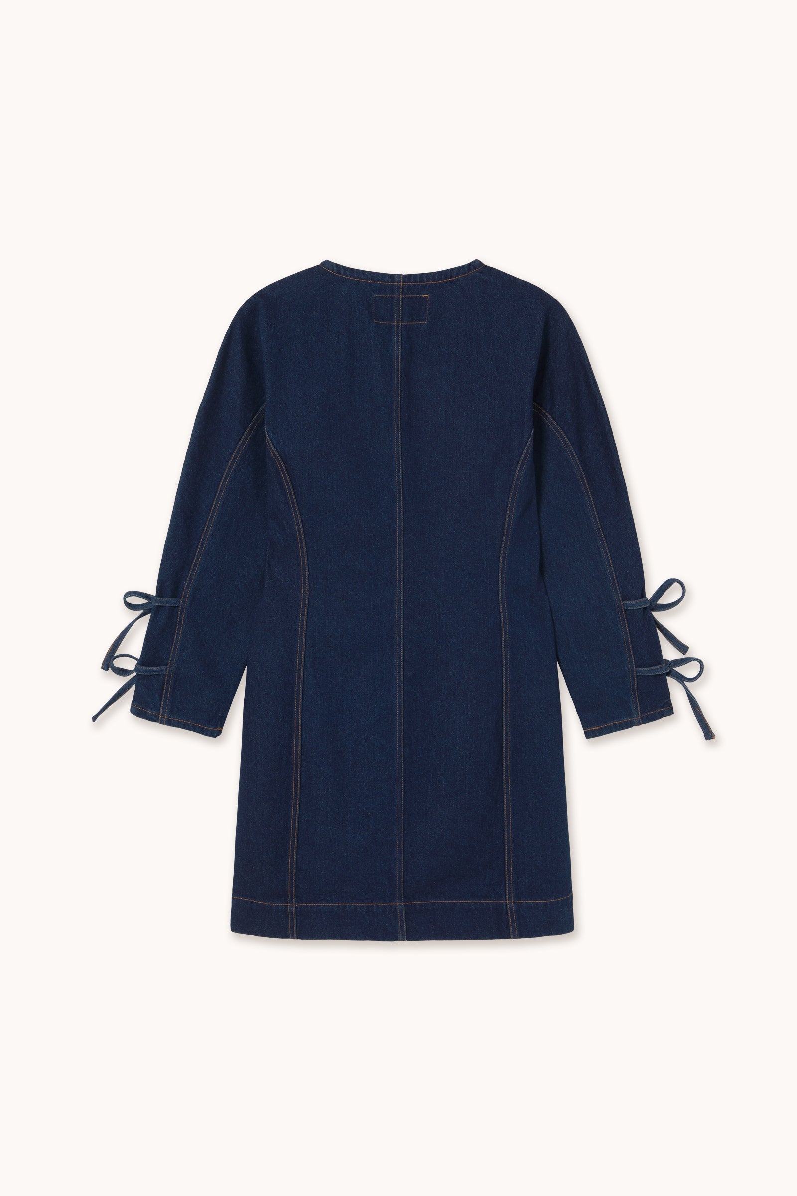 MINI JEANSKLEID LACE