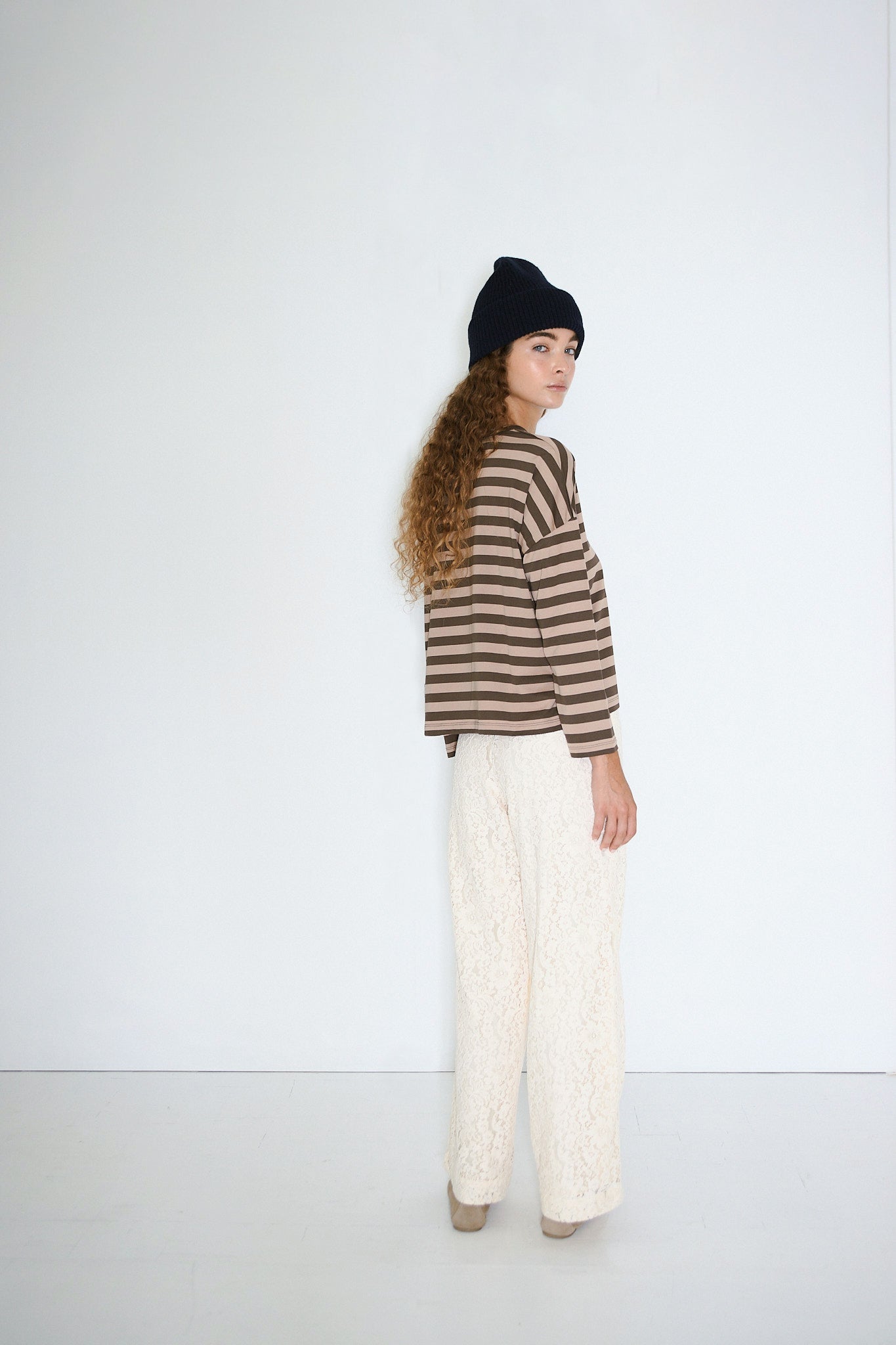 LANGARM-T-SHIRT GESTREIFT