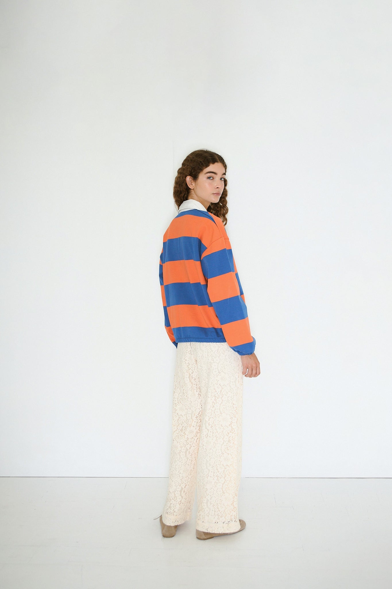 SWEATSHIRT GESTREIFT