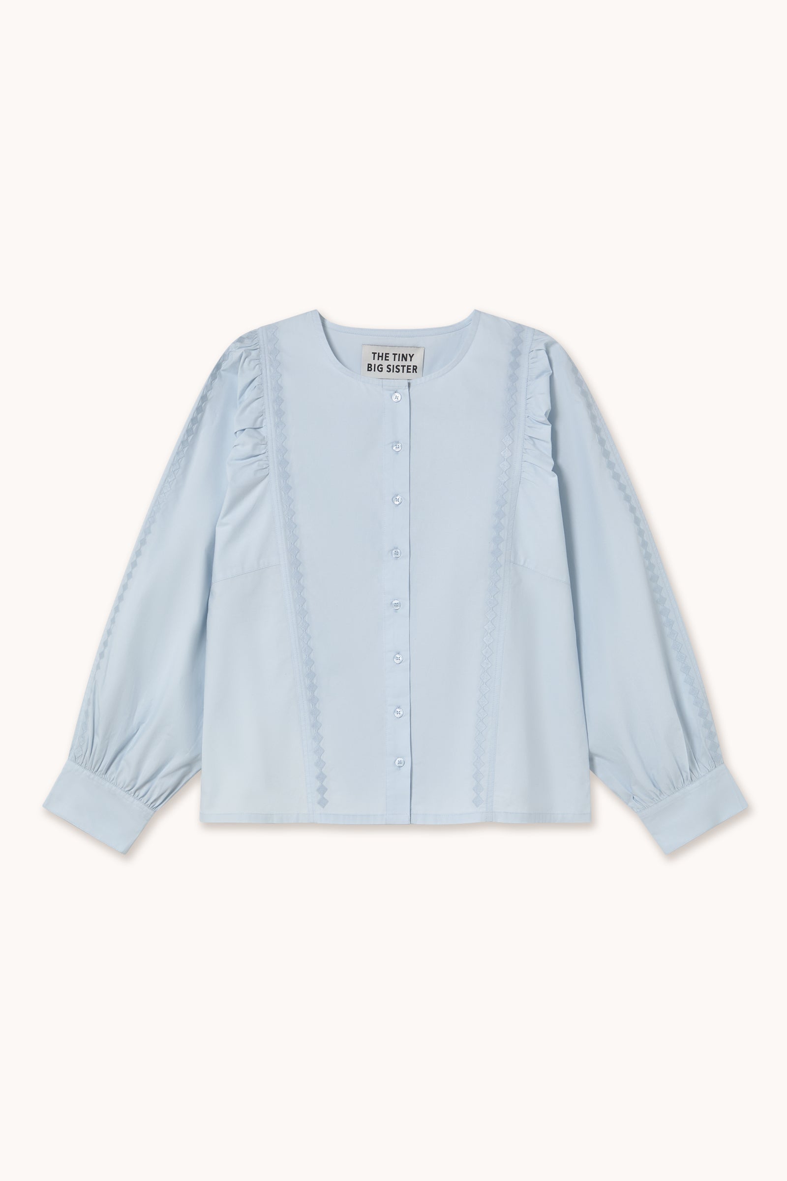 BLUSE BESTICKT