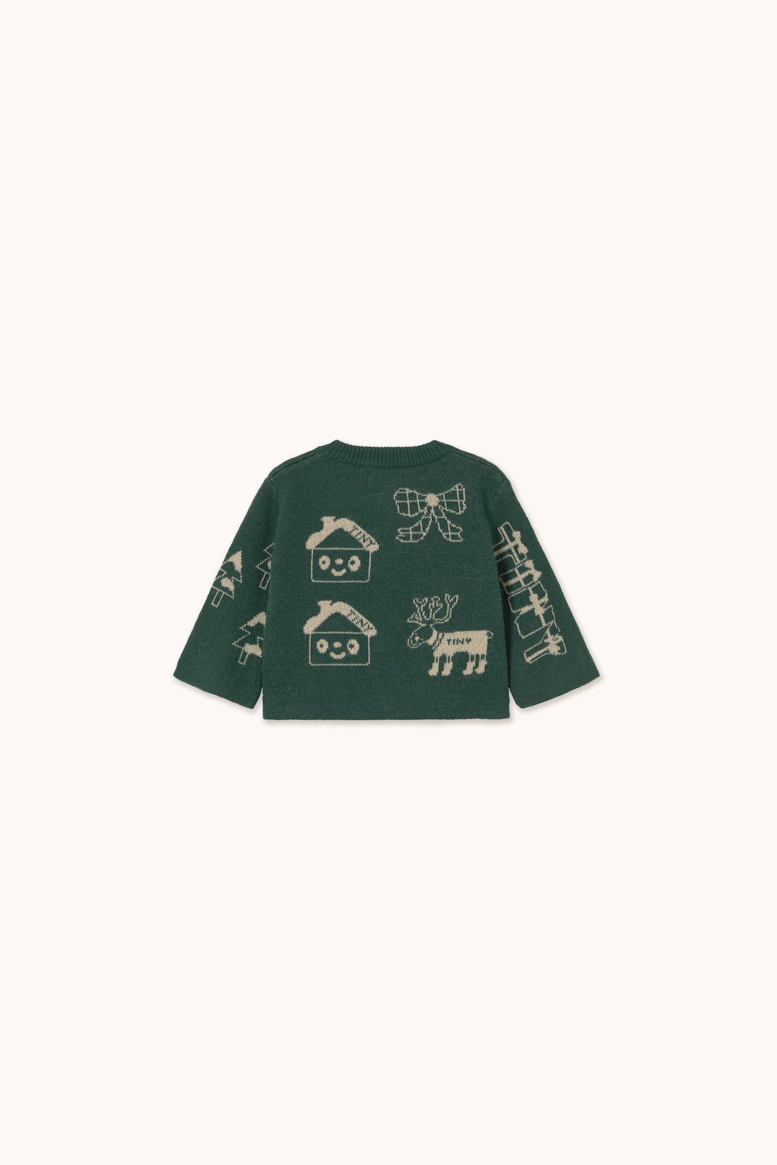 STRICKJACKE XMAS TOWN BABY TINY