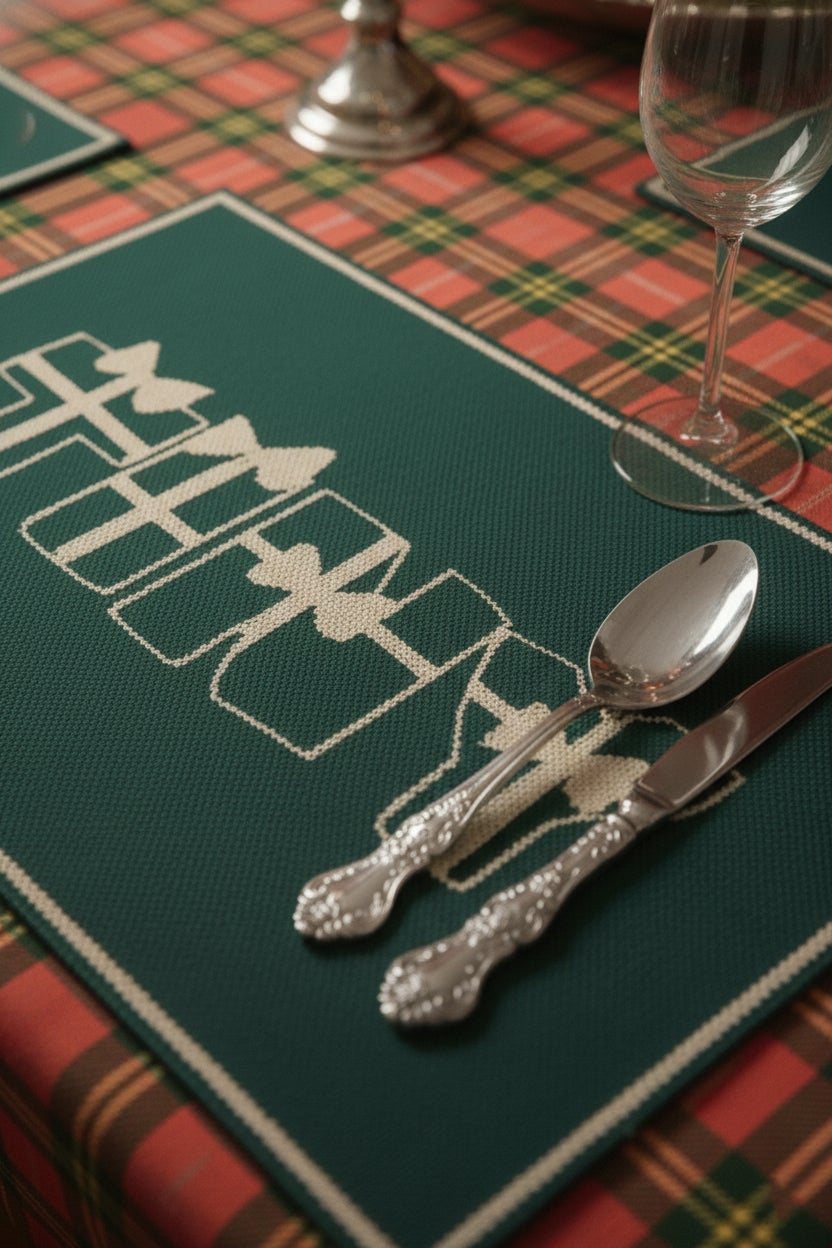 SET XMAS PLACEMAT