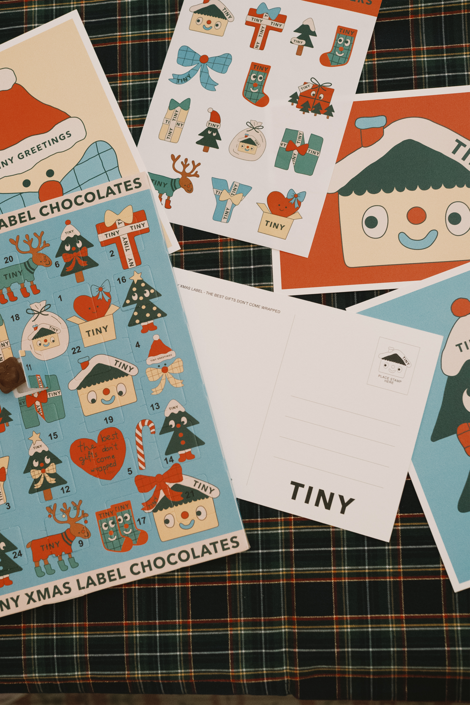 SET GREETING CARDS TINY