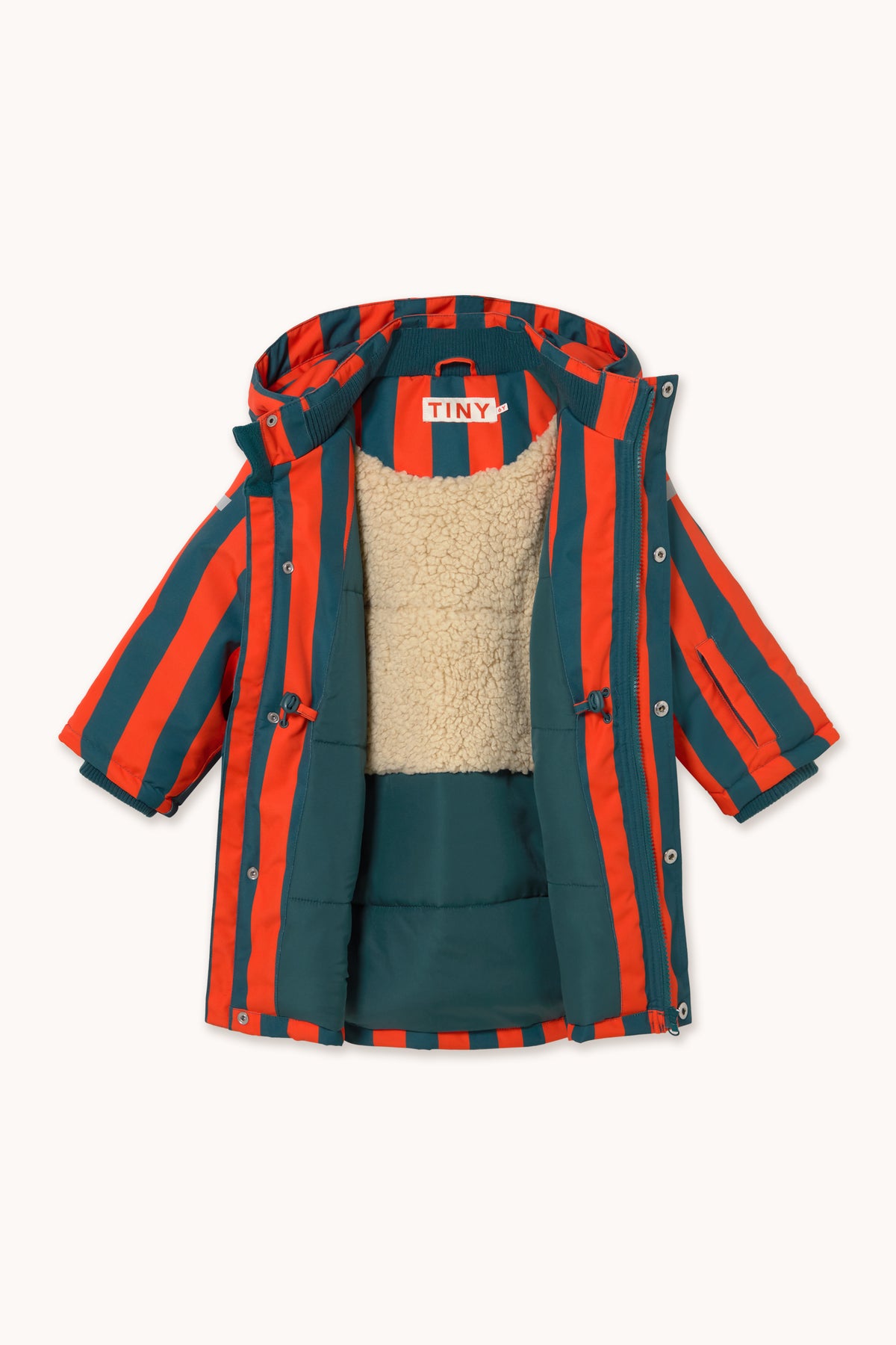 RED STRIPES SNOW JACKET