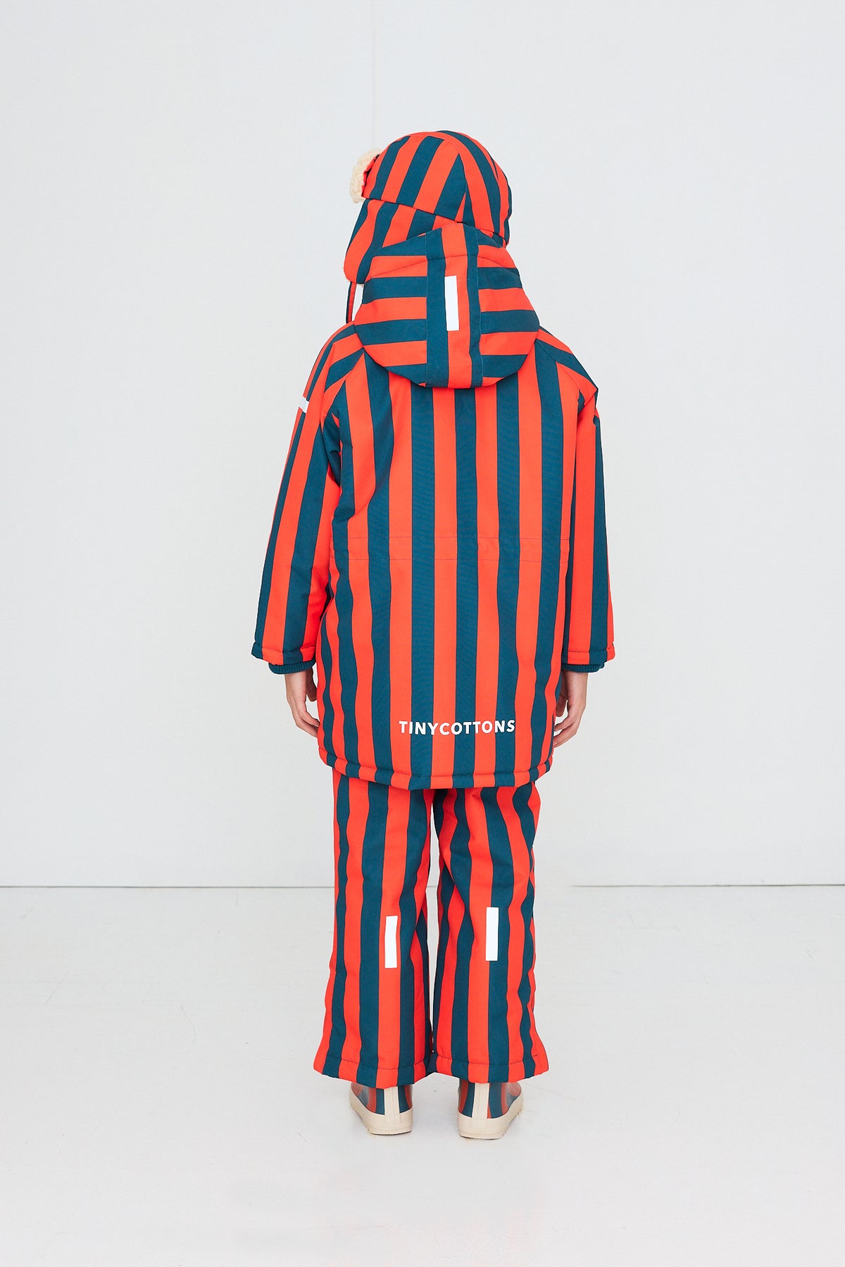 RED STRIPES SNOW JACKET