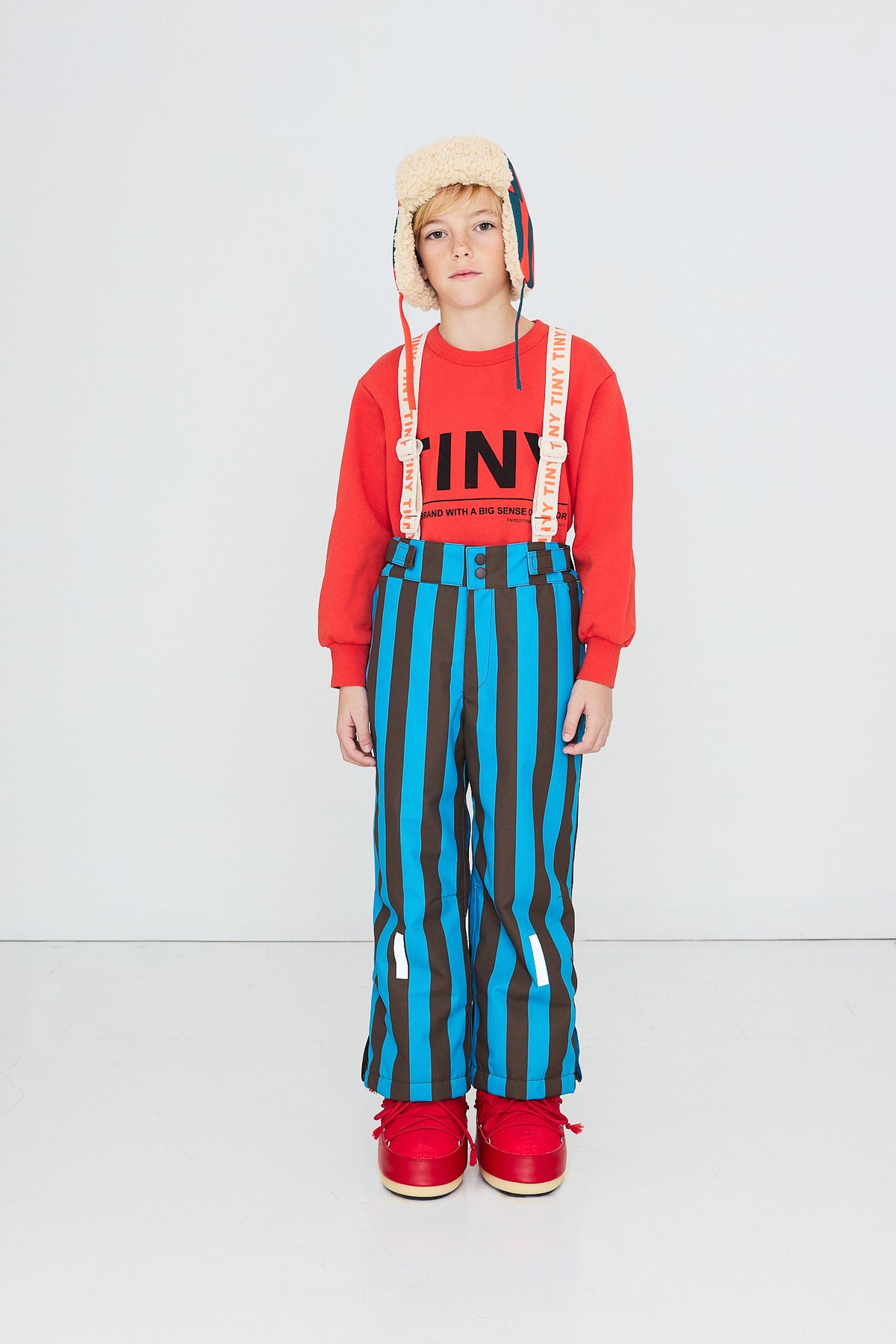 BLUE STRIPES SNOW PANT