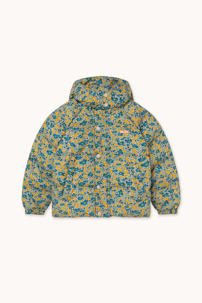 Flower Patternショートパッドジャケット