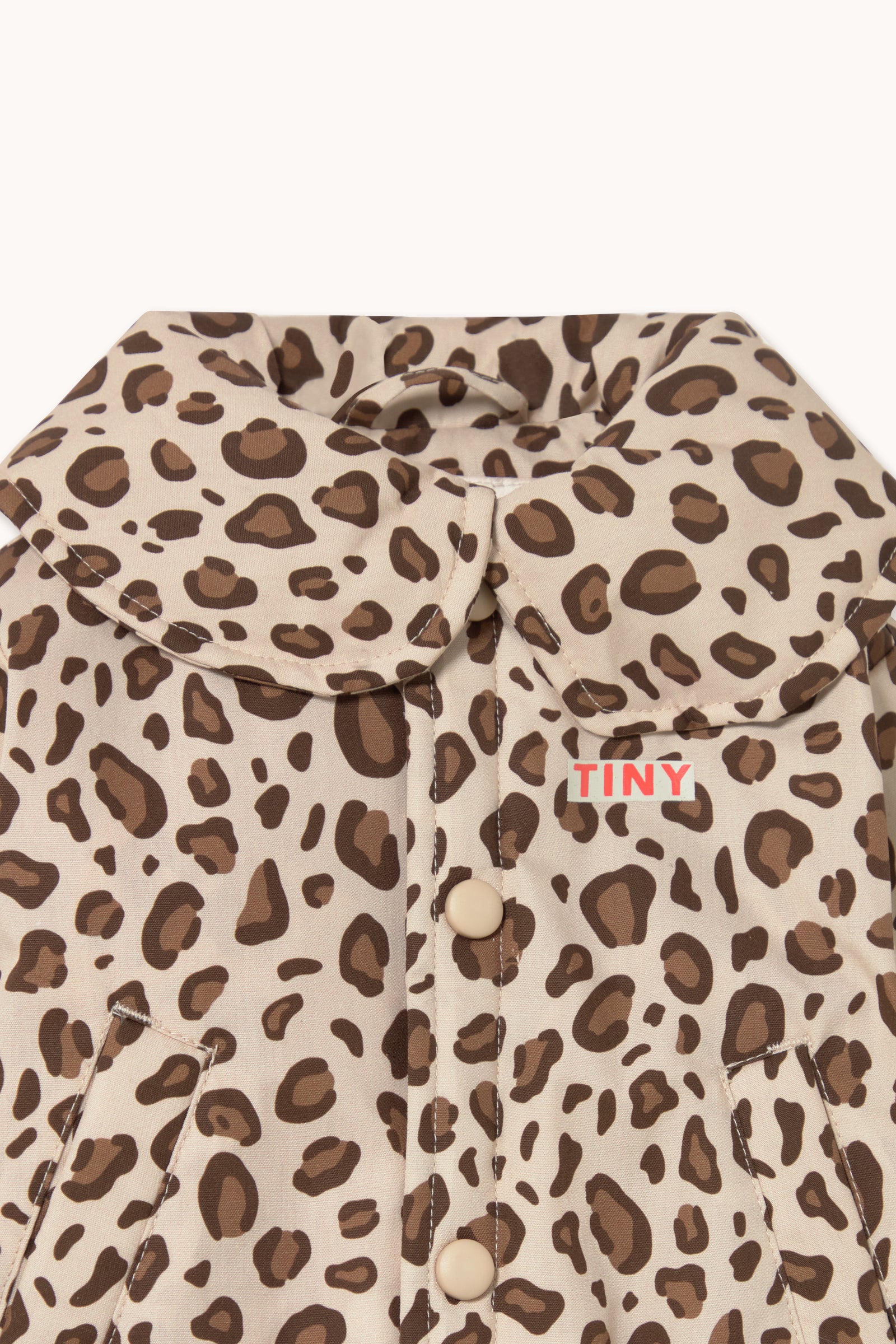 ANIMAL PRINT BABY PADDED JACKET